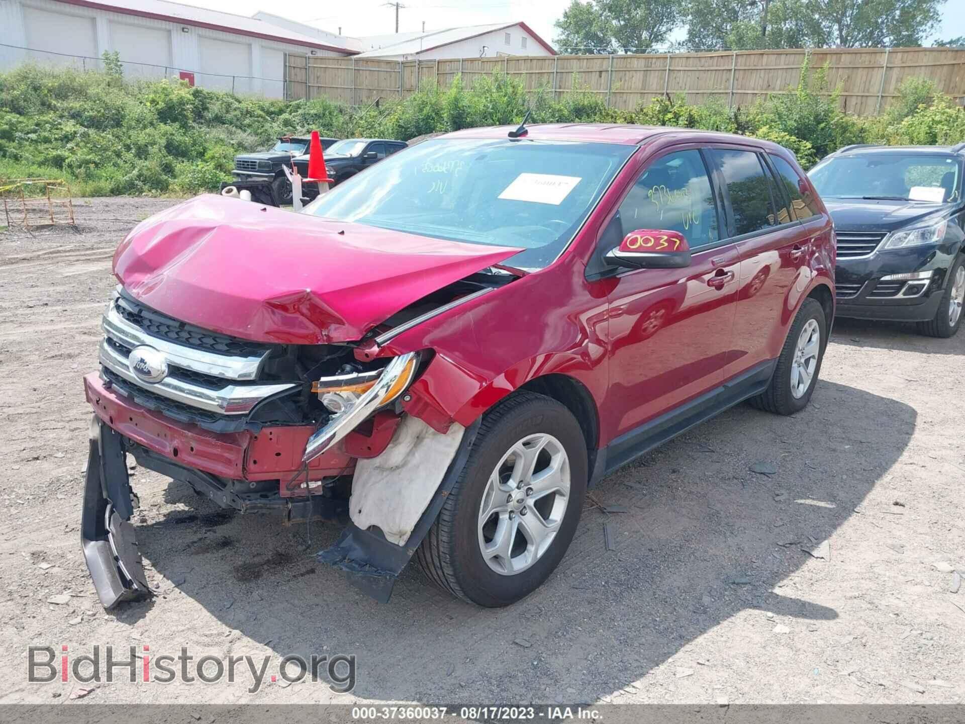 2013 FORD EDGE - VIN: 2FMDK3J94DBB78763 - Фото 2