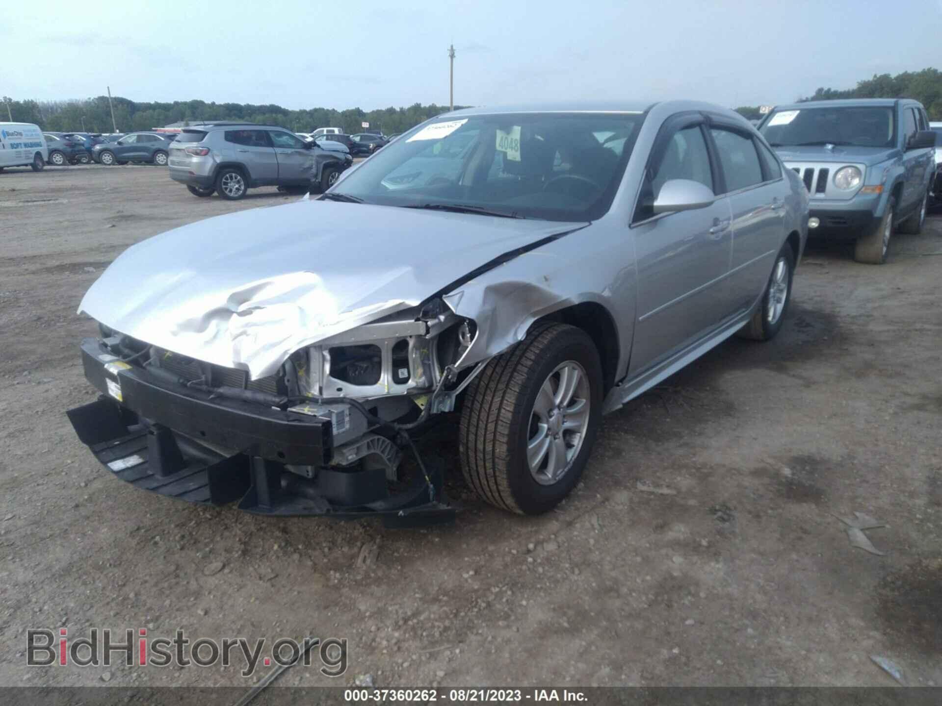 2012 CHEVROLET IMPALA - VIN: 2G1WF5E3XC1273070 - Фото 2