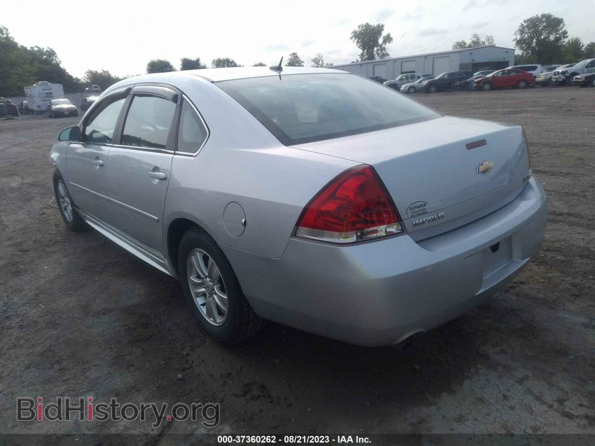 2012 CHEVROLET IMPALA - VIN: 2G1WF5E3XC1273070 - Фото 3