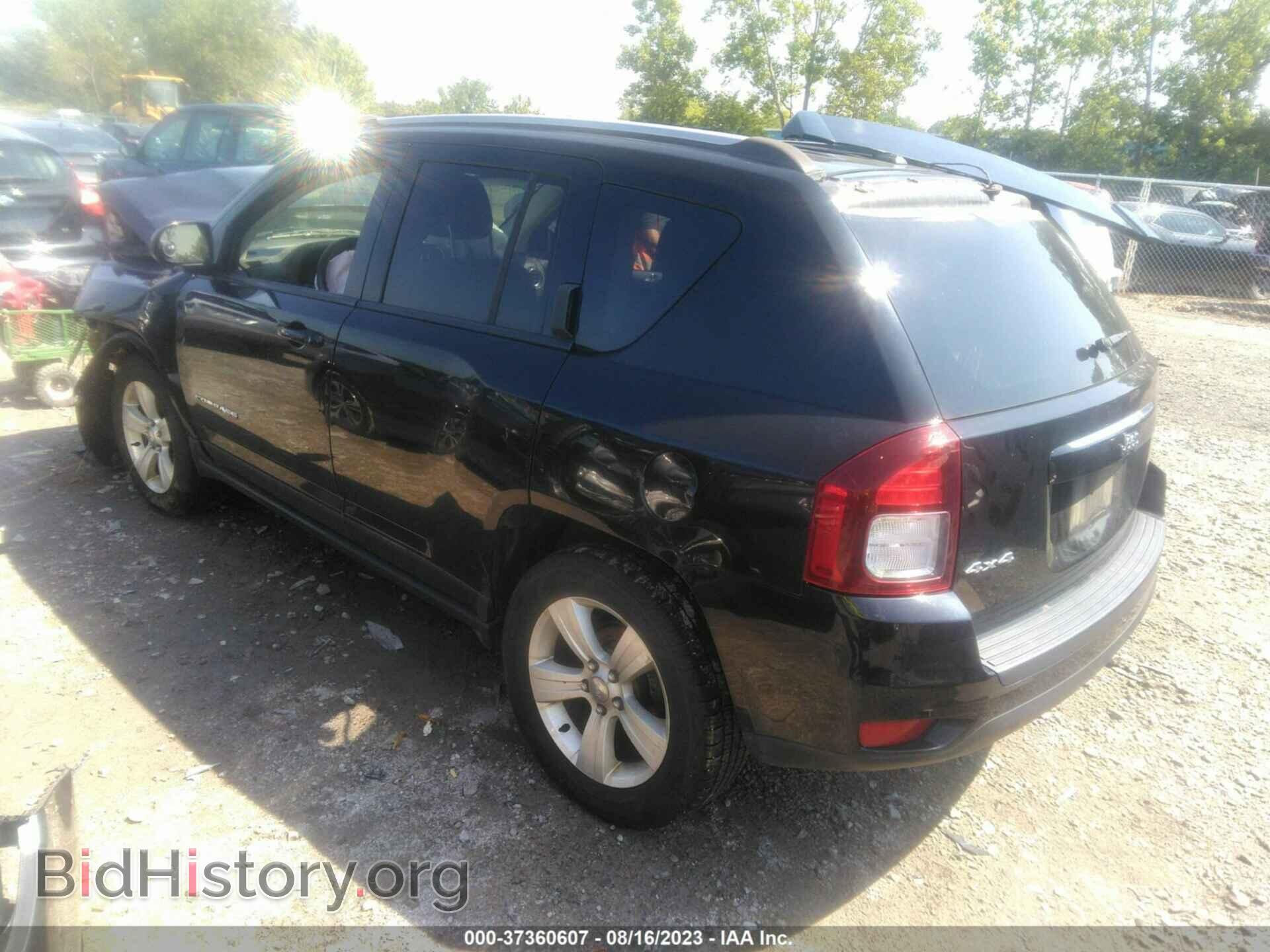 2016 JEEP COMPASS - VIN: 1C4NJDBB2GD632316 - Фото 3