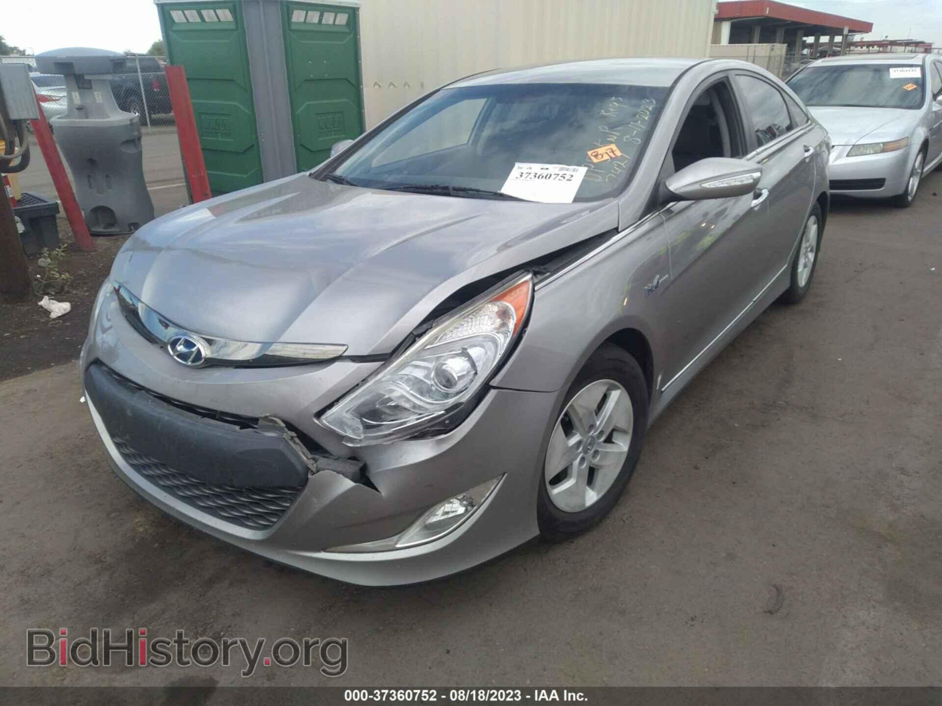 2012 HYUNDAI SONATA - VIN: KMHEC4A40CA057427 - Фото 2
