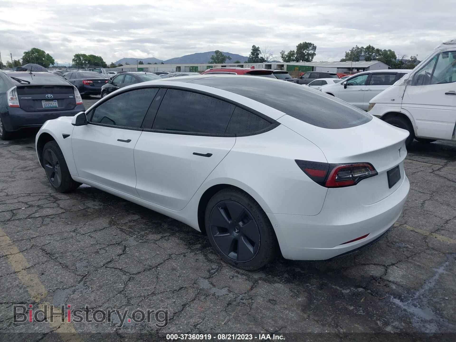 2022 TESLA MODEL 3 - VIN: 5YJ3E1EA8NF147892 - Фото 3