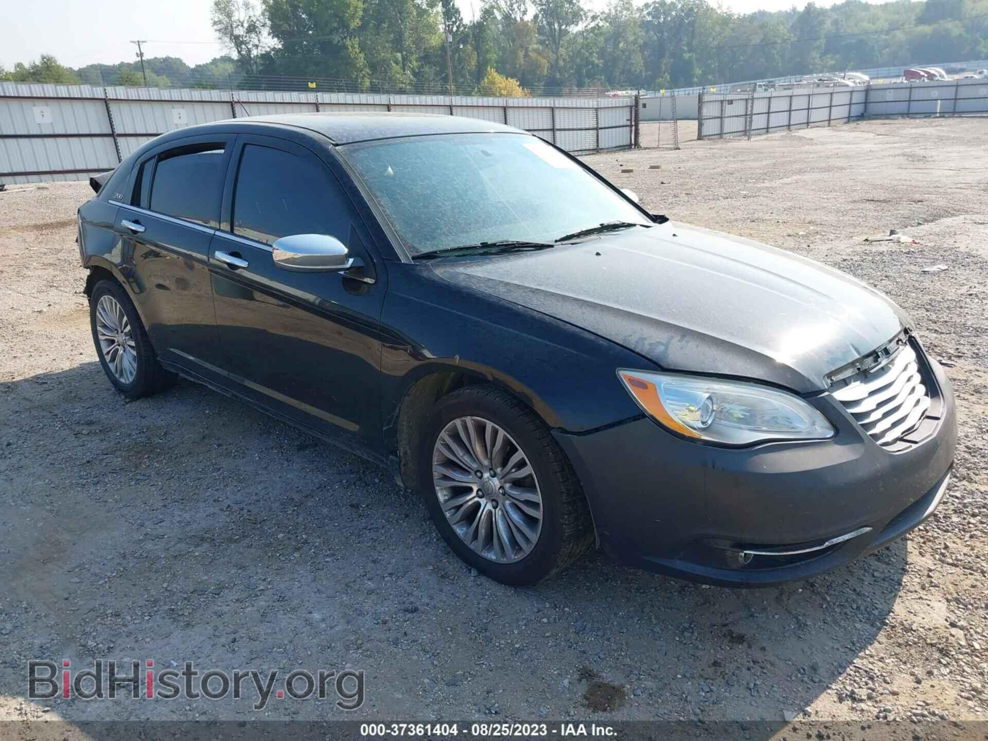 Фотография 1C3CCBCG7CN152216 - CHRYSLER 200 2012