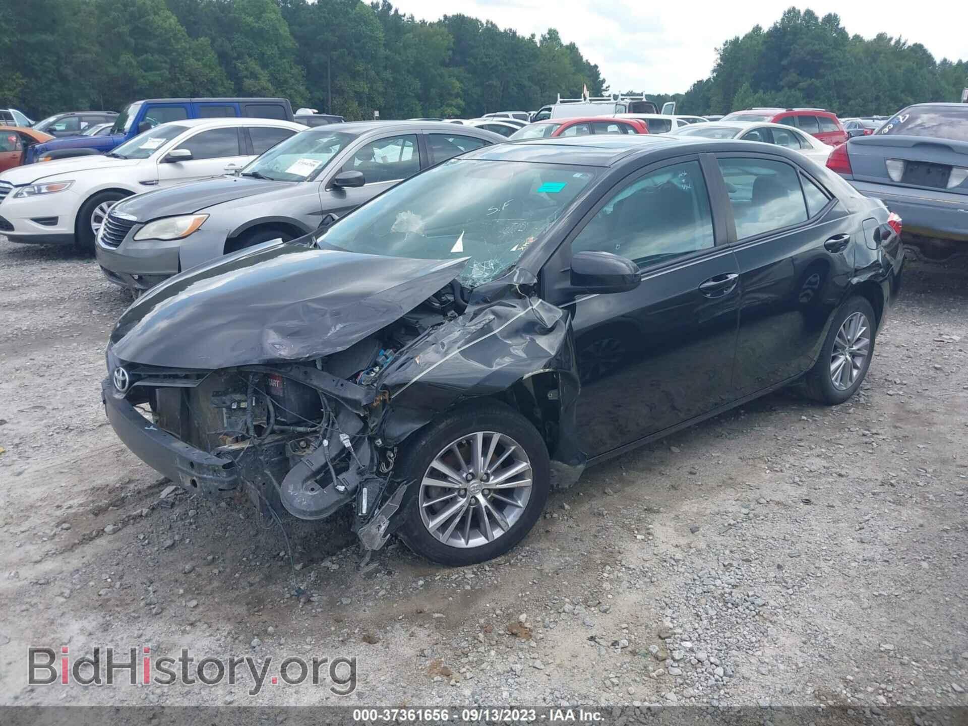 2014 TOYOTA COROLLA - VIN: 2T1BURHE9EC155497 - Фото 2