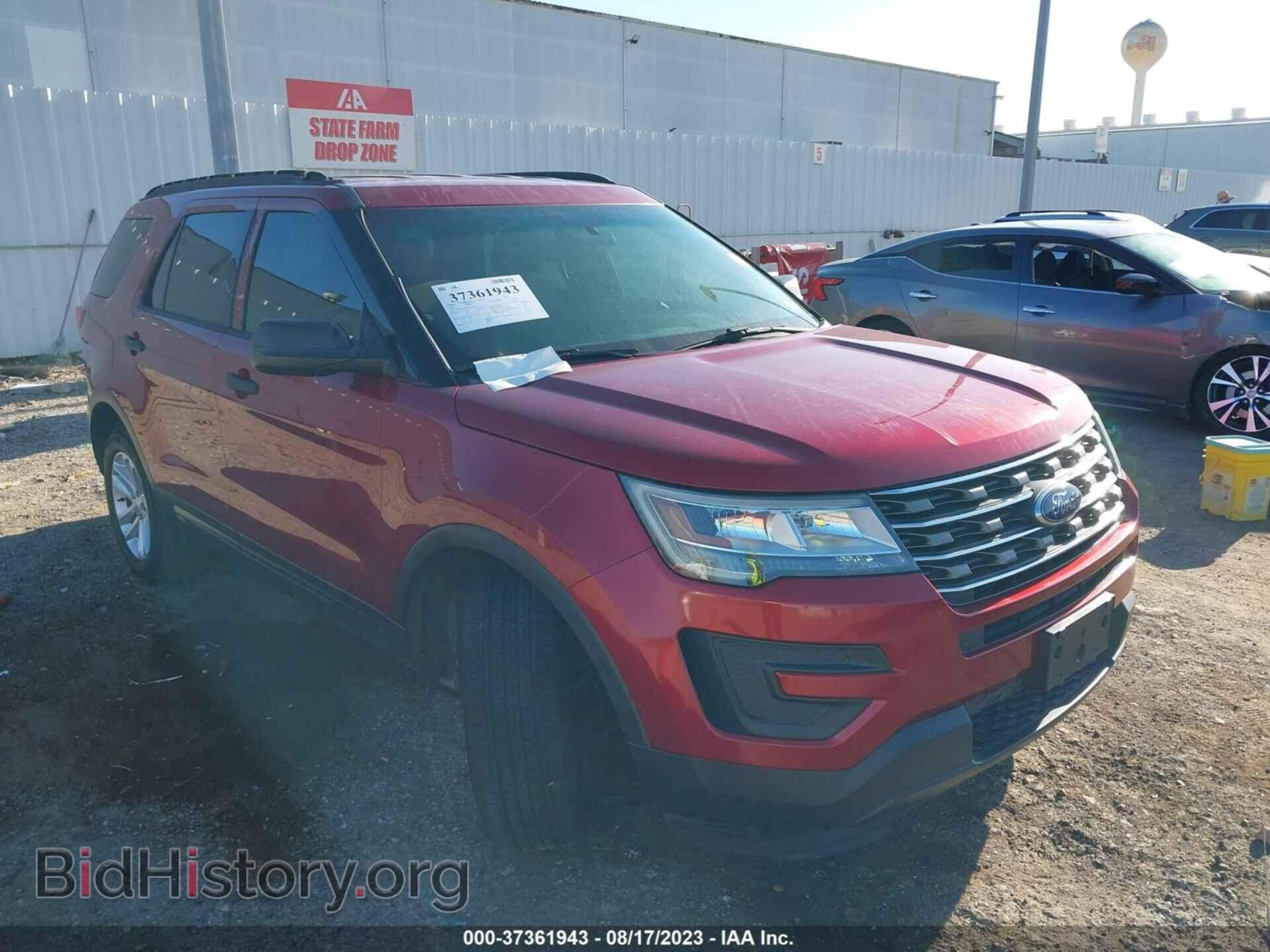Фотография 1FM5K7B89GGD25948 - FORD EXPLORER 2016