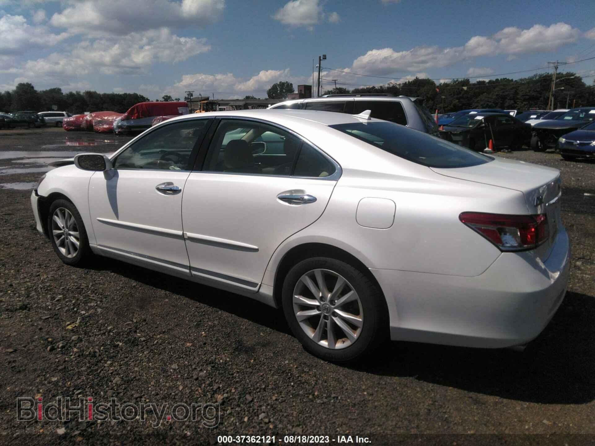 2012 LEXUS ES 350 - VIN: JTHBK1EG8C2483341 - Фото 3