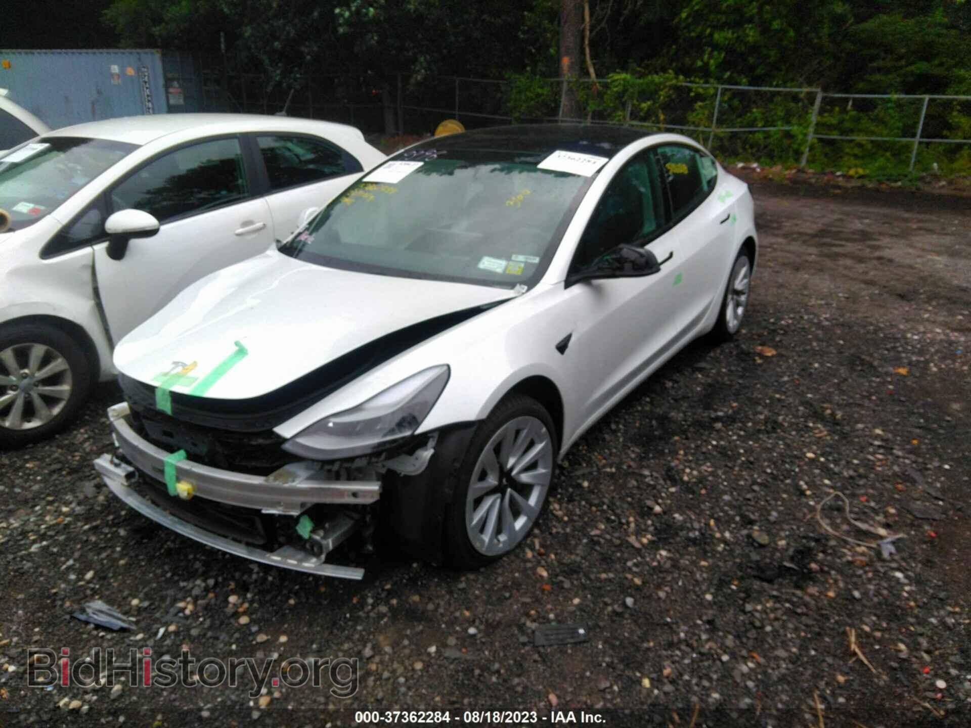 2022 TESLA MODEL 3 - VIN: 5YJ3E1EB5NF286273 - Фото 2