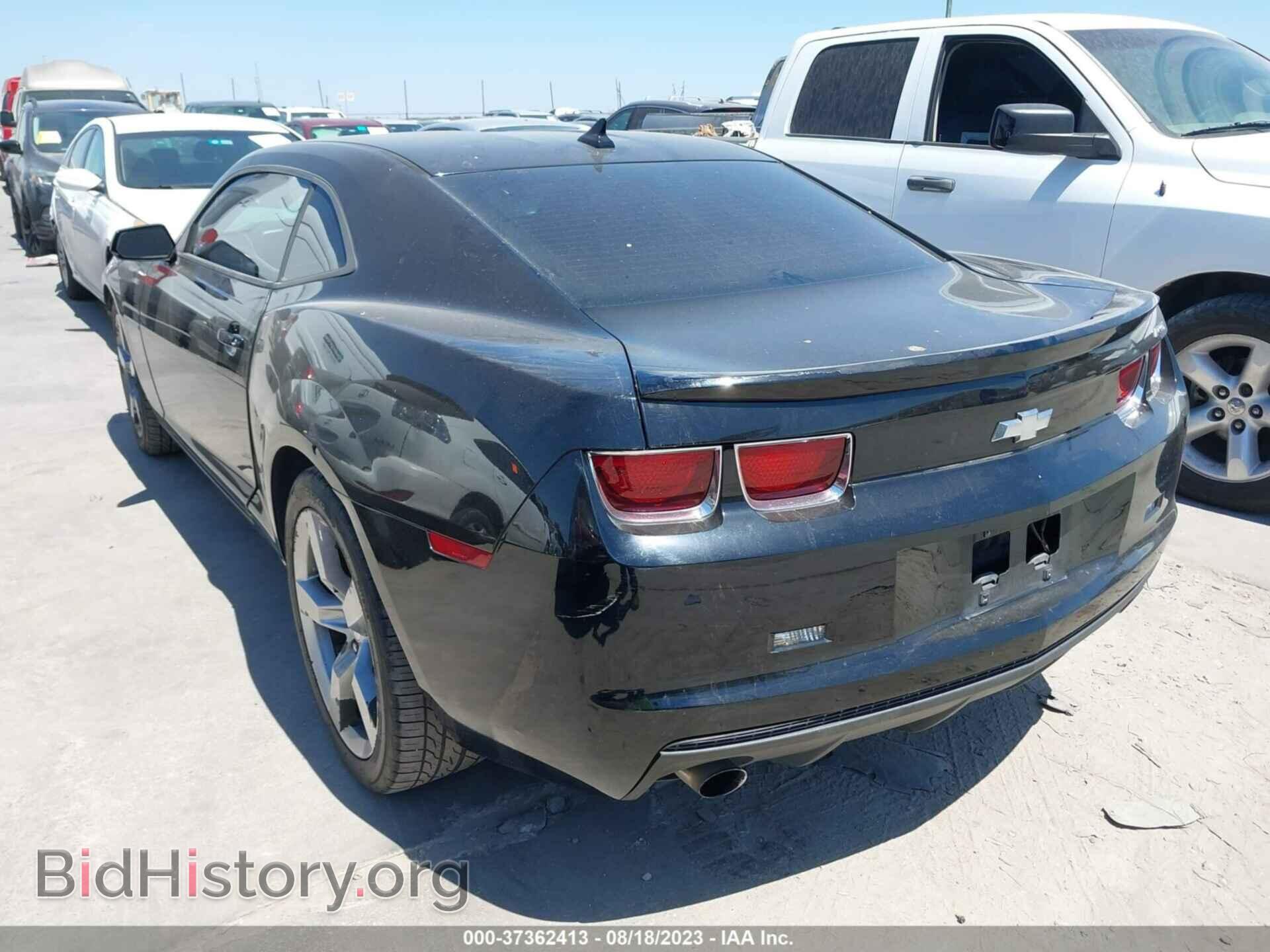 2012 CHEVROLET CAMARO - VIN: 2G1FB1E34C9109979 - Фото 3