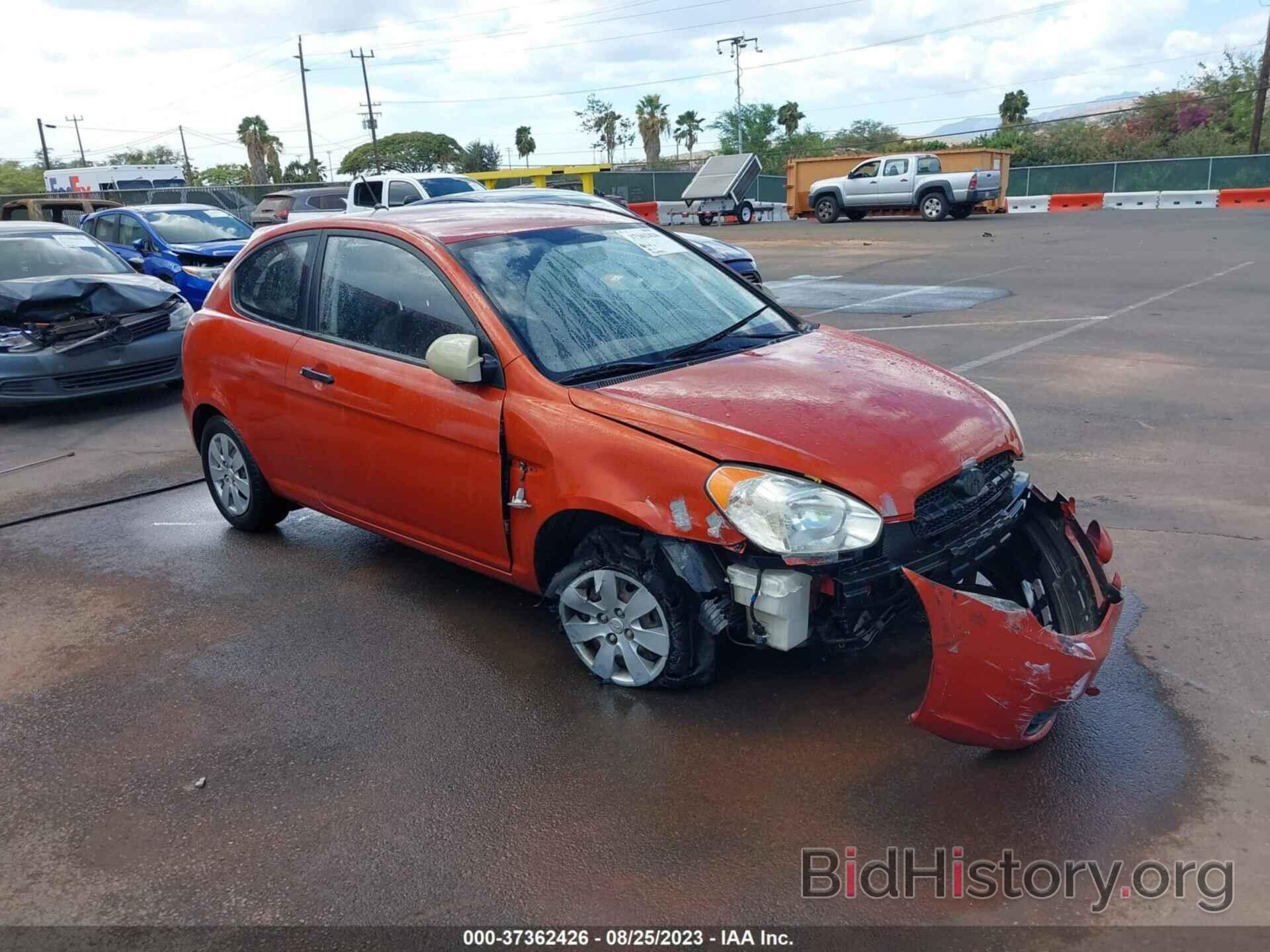 Photo KMHCM36C68U067240 - HYUNDAI ACCENT 2008