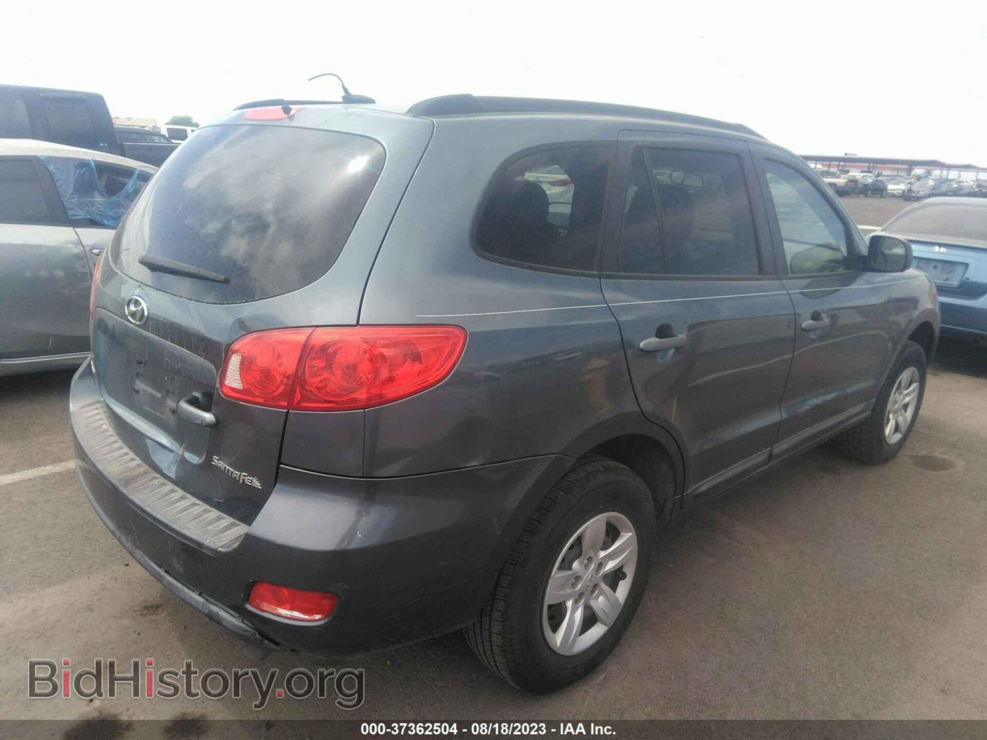 2009 HYUNDAI SANTA FE - VIN: 5NMSG13D89H319829 - Фото 4