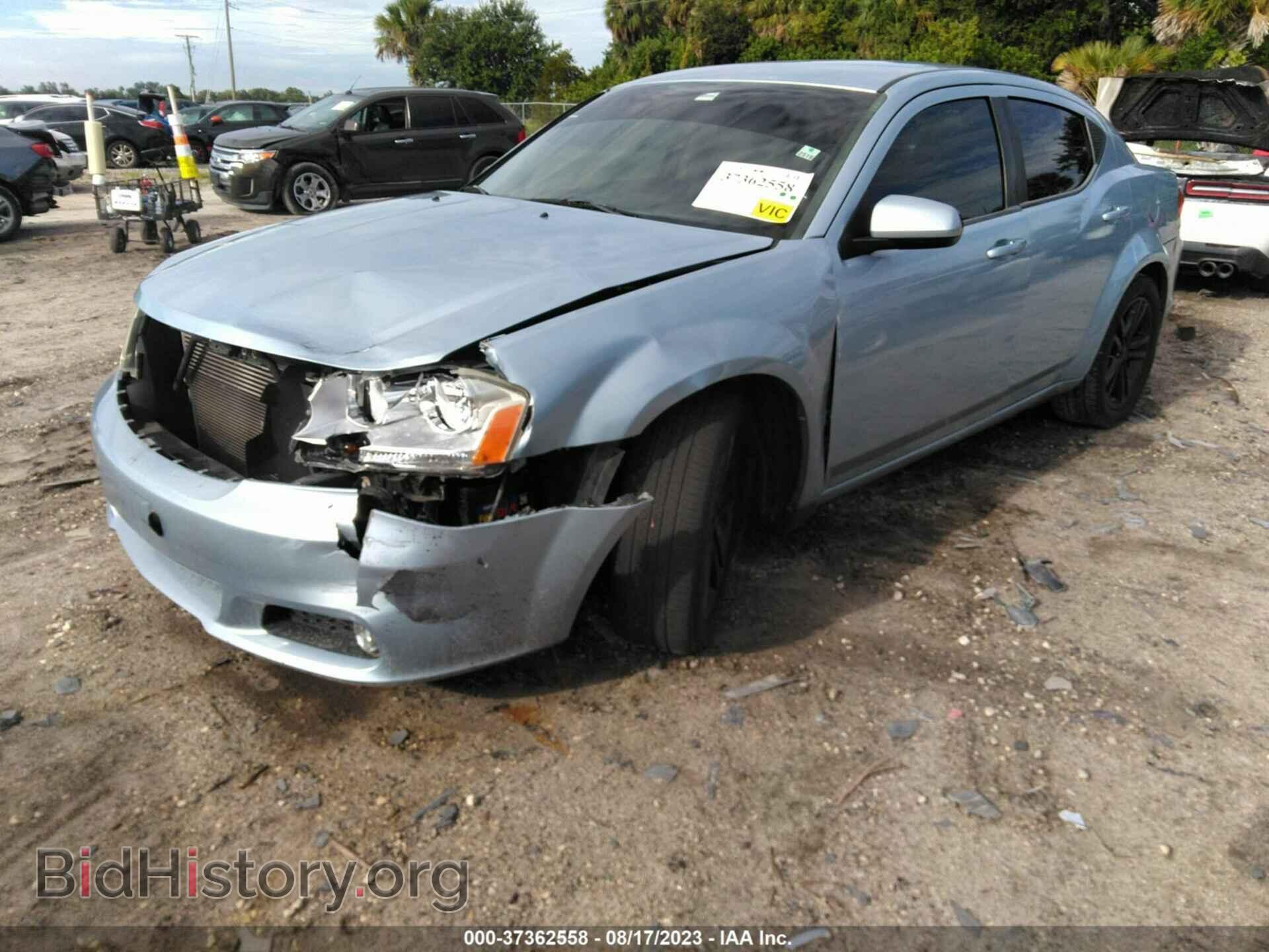 2013 DODGE AVENGER - VIN: 1C3CDZCB0DN634165 - Фото 2