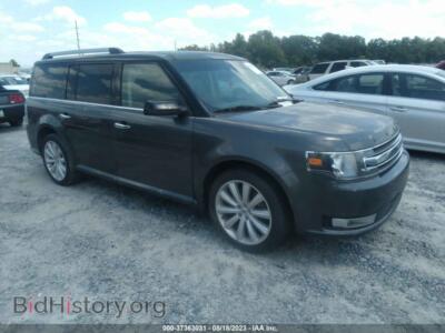 2018 Ford FLEX SEL, gray — VIN 2FMGK5C80JBA06559, IAAI