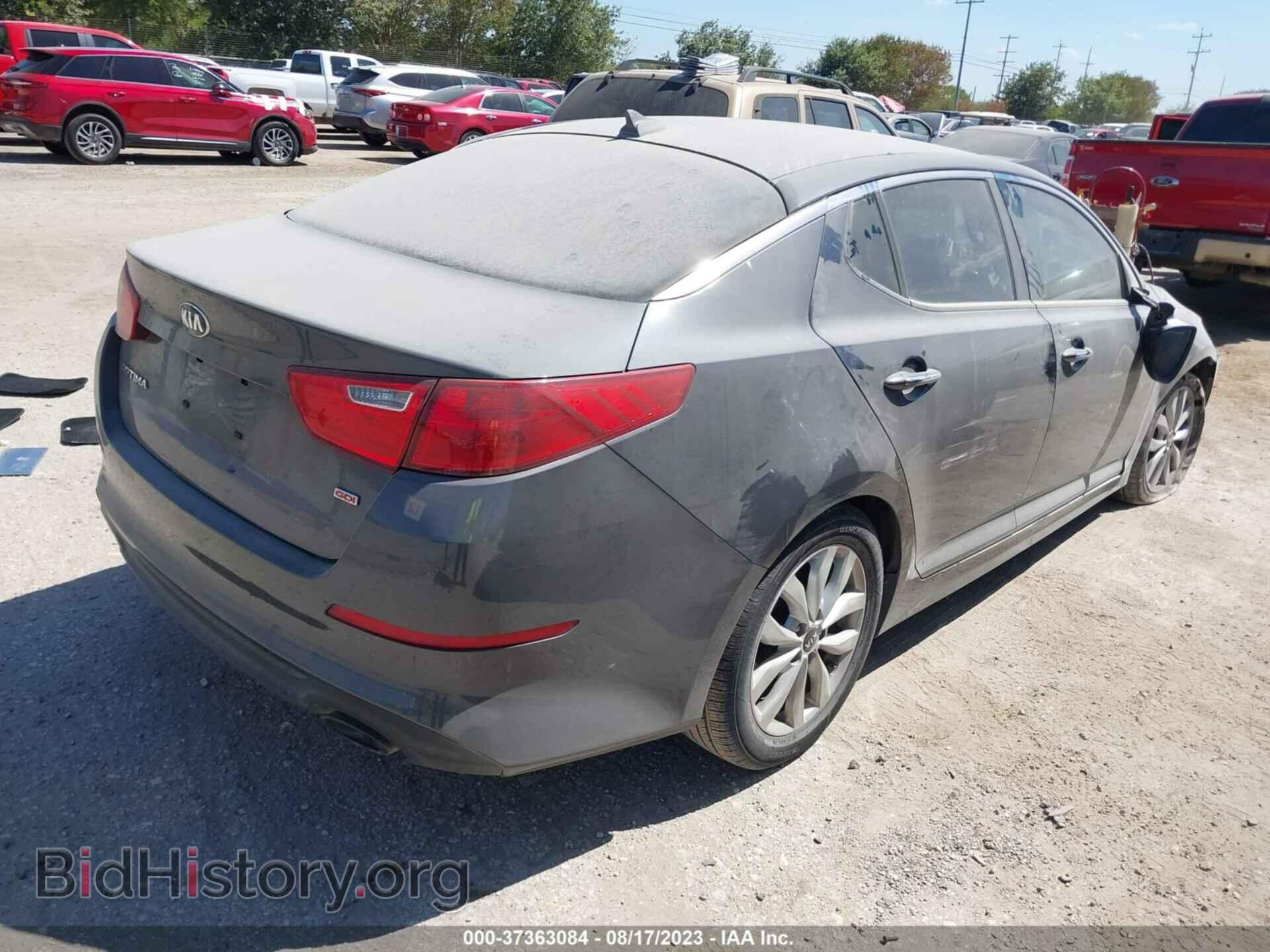 2015 KIA OPTIMA - VIN: KNAGM4A78F5620268 - Фото 4