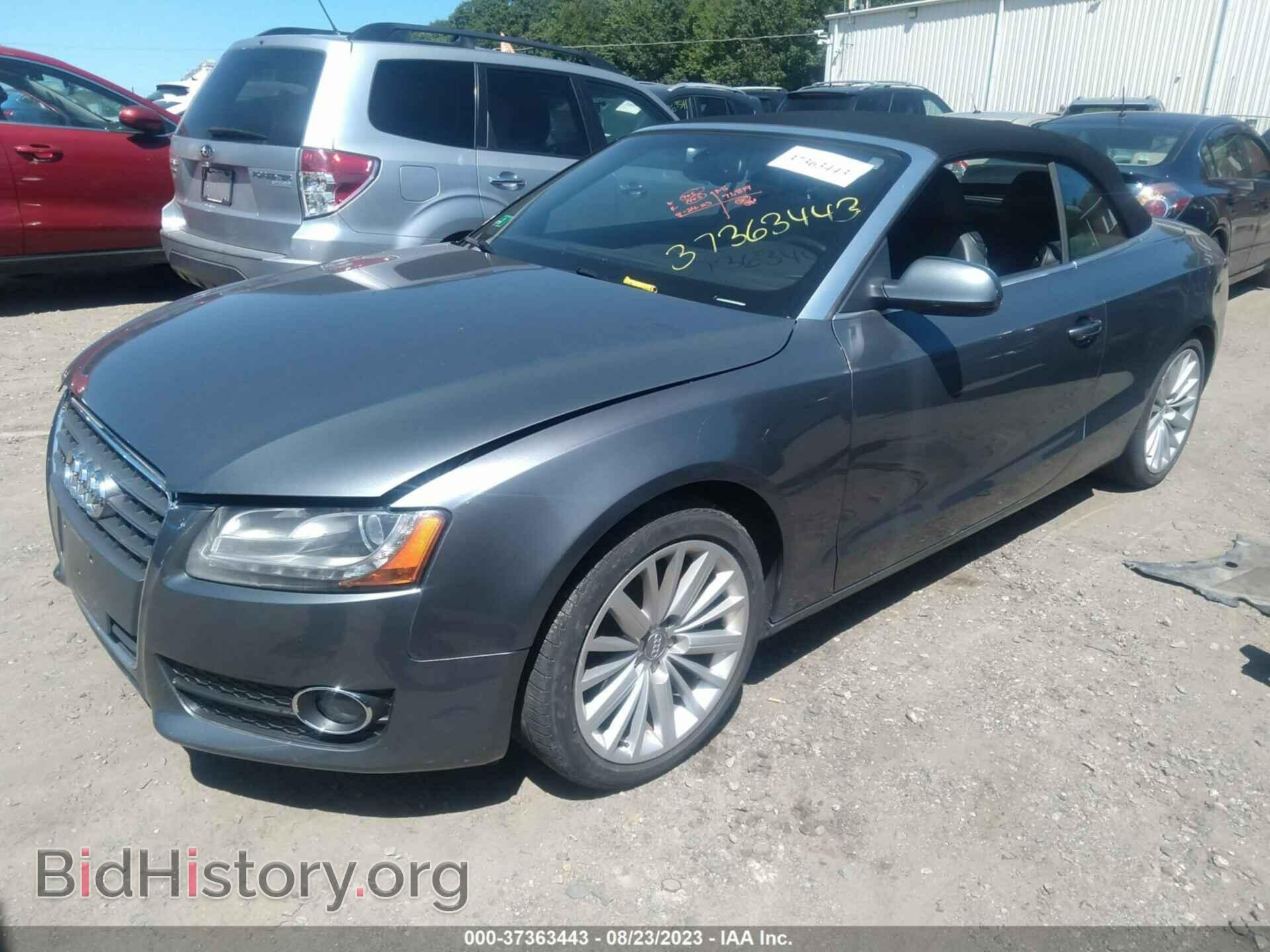 2012 AUDI A5 - VIN: WAULFAFH9CN002140 - Фото 2