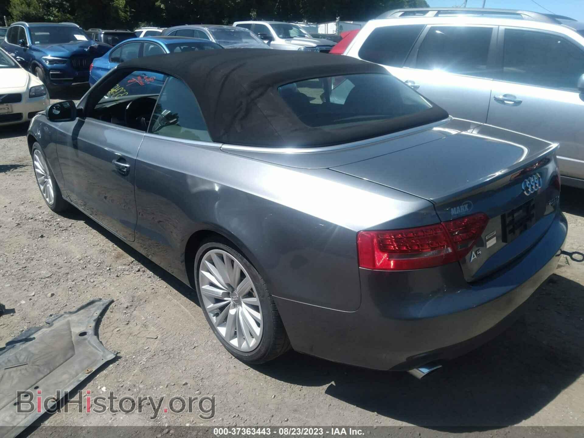 2012 AUDI A5 - VIN: WAULFAFH9CN002140 - Фото 3