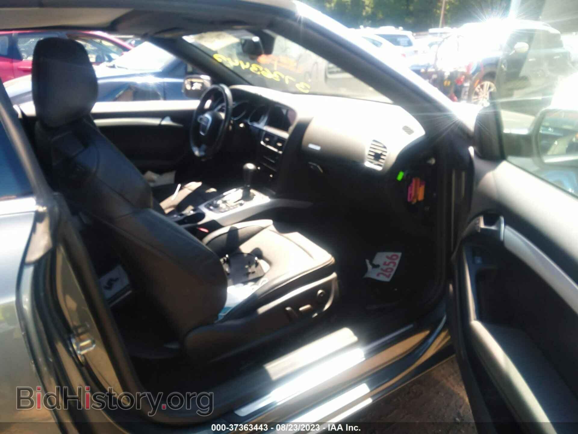 2012 AUDI A5 - VIN: WAULFAFH9CN002140 - Фото 5