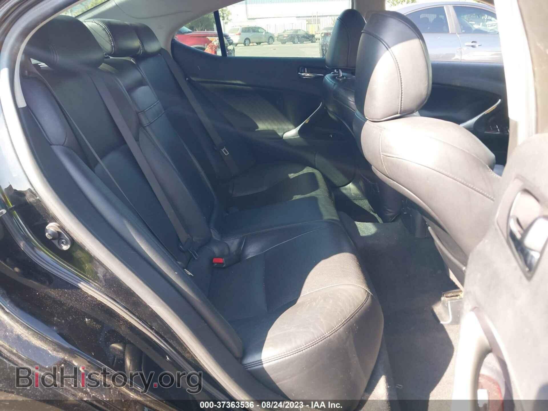 2008 LEXUS IS 250 - VIN: JTHBK262885070057 - Фото 8
