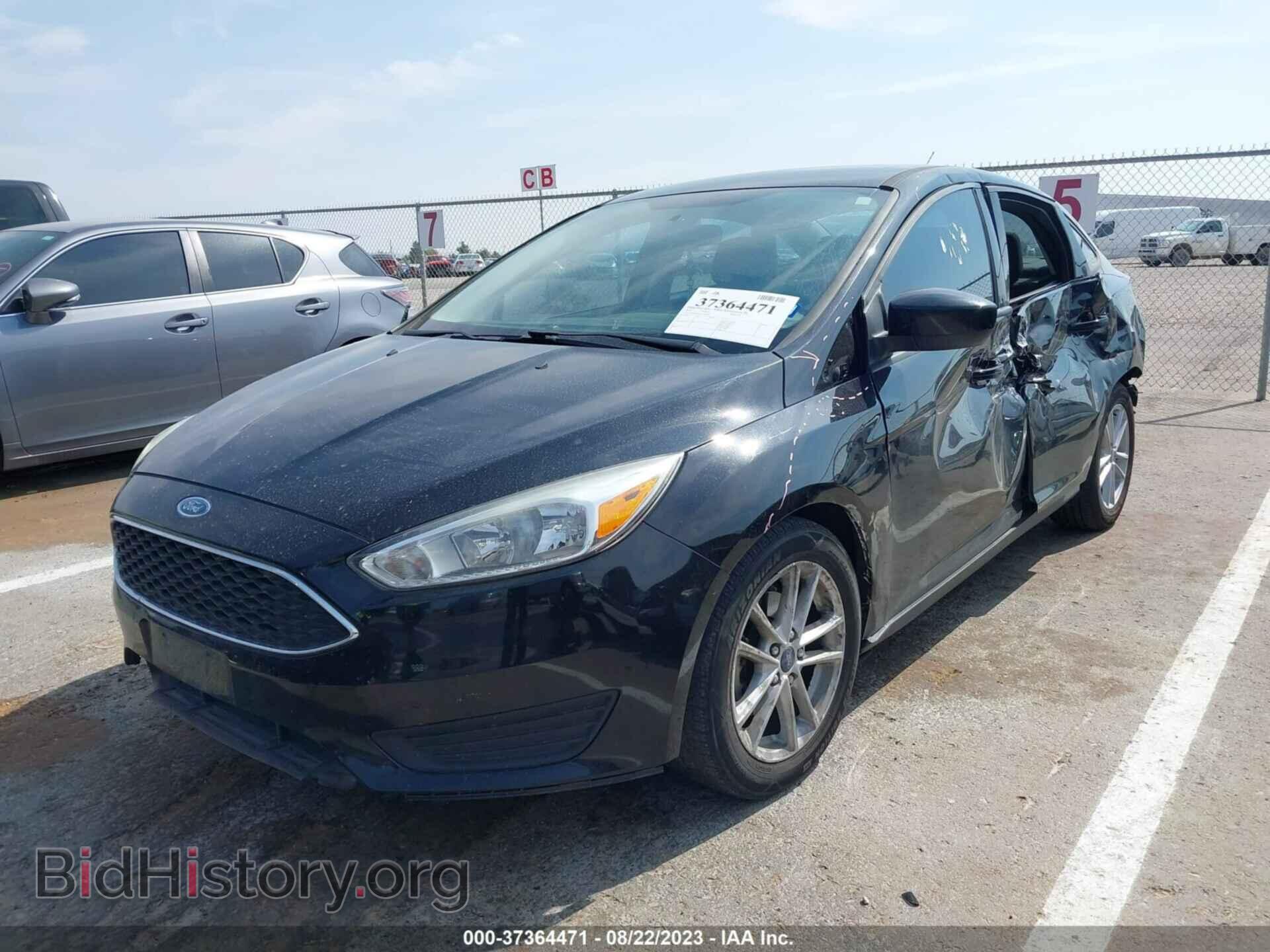 2018 FORD FOCUS - VIN: 1FADP3F20JL321663 - Фото 2