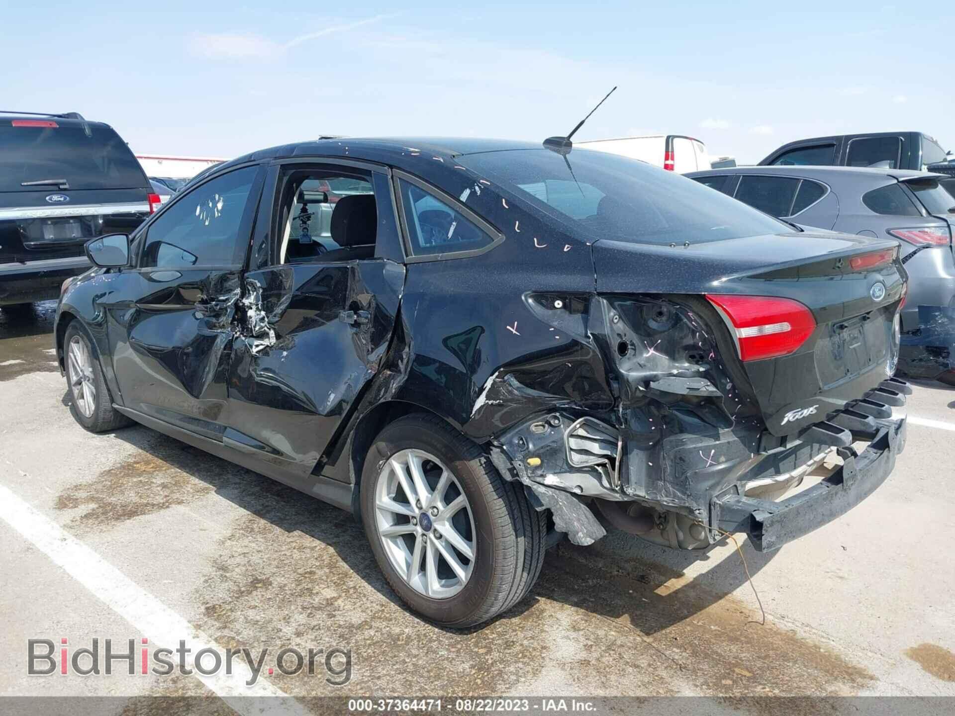 2018 FORD FOCUS - VIN: 1FADP3F20JL321663 - Фото 3