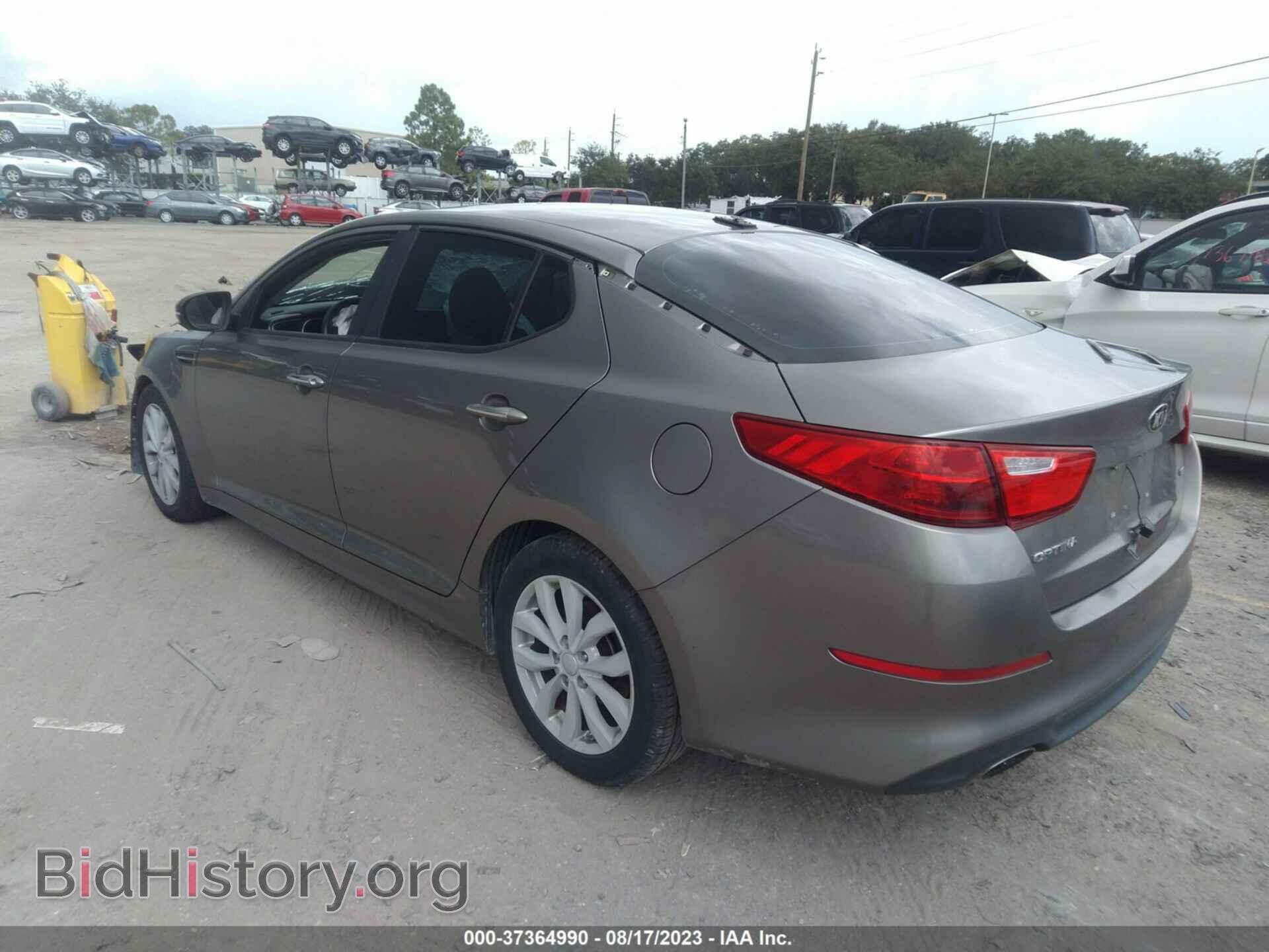 2015 KIA OPTIMA - VIN: 5XXGM4A72FG460371 - Фото 3