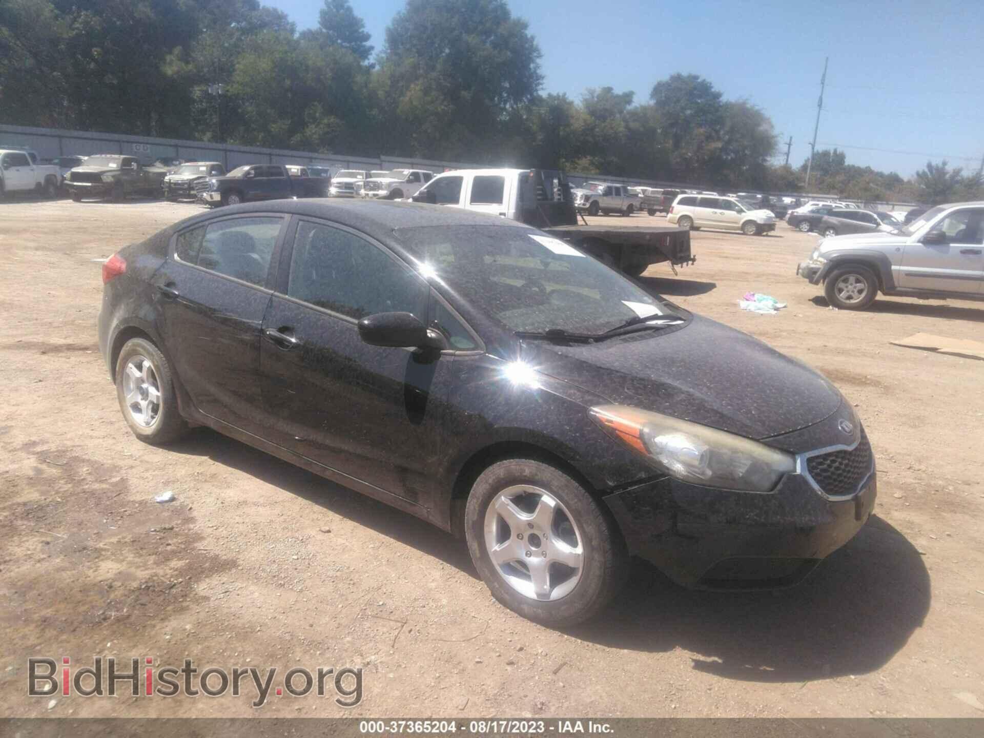 Photo KNAFK4A63E5146172 - KIA FORTE 2014