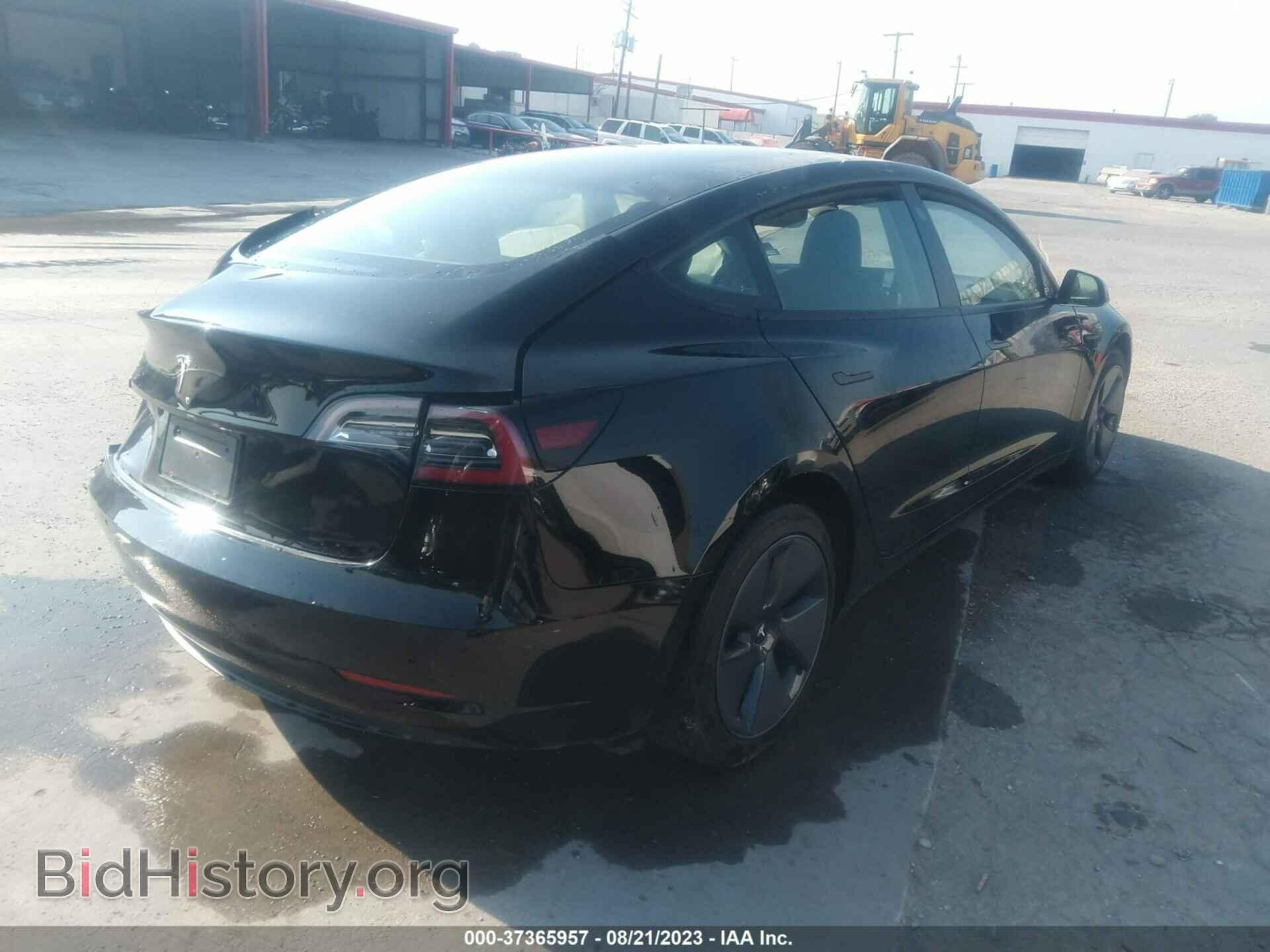 2022 TESLA MODEL 3 - VIN: 5YJ3E1EA2NF321102 - Фото 4