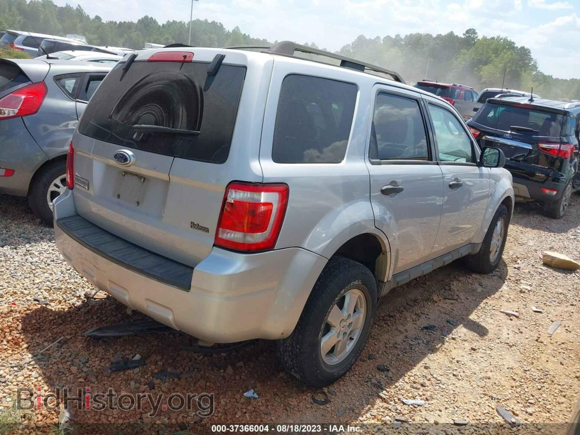 2009 FORD ESCAPE - VIN: 1FMCU03729KC68085 - Фото 4