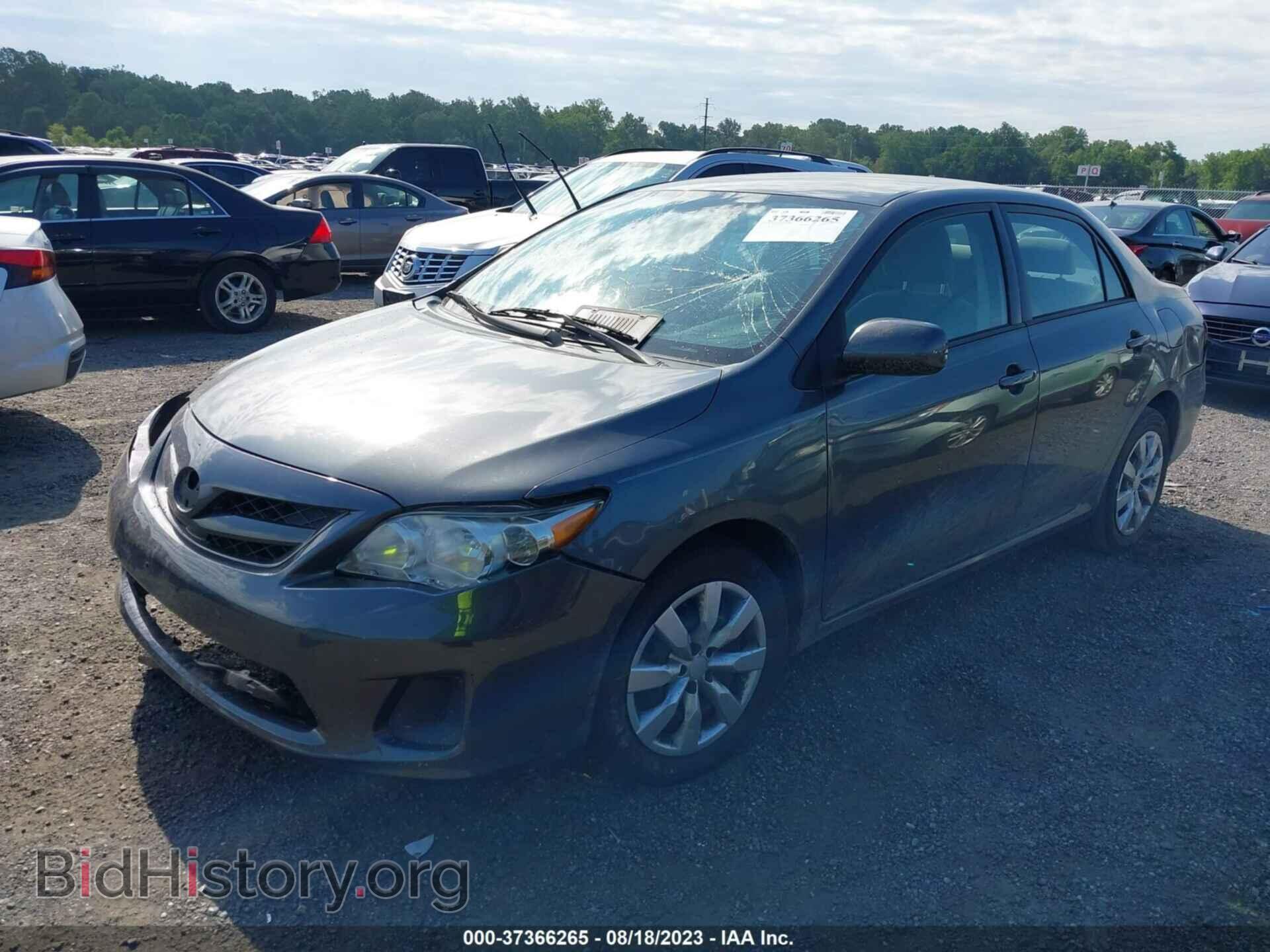 2012 TOYOTA COROLLA - VIN: 2T1BU4EE6CC827374 - Фото 2