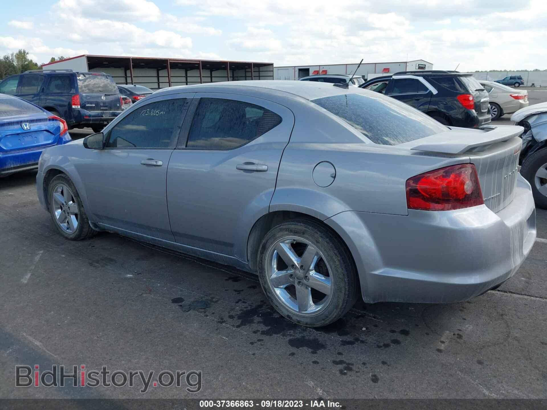 2014 DODGE AVENGER - VIN: 1C3CDZAG5EN113605 - Фото 3