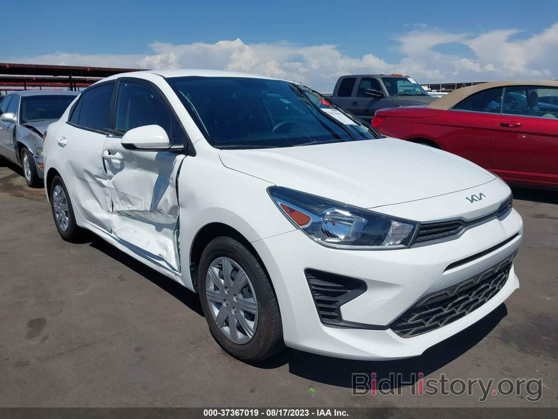 Photo 3KPA24AD2NE450643 - KIA RIO 2022