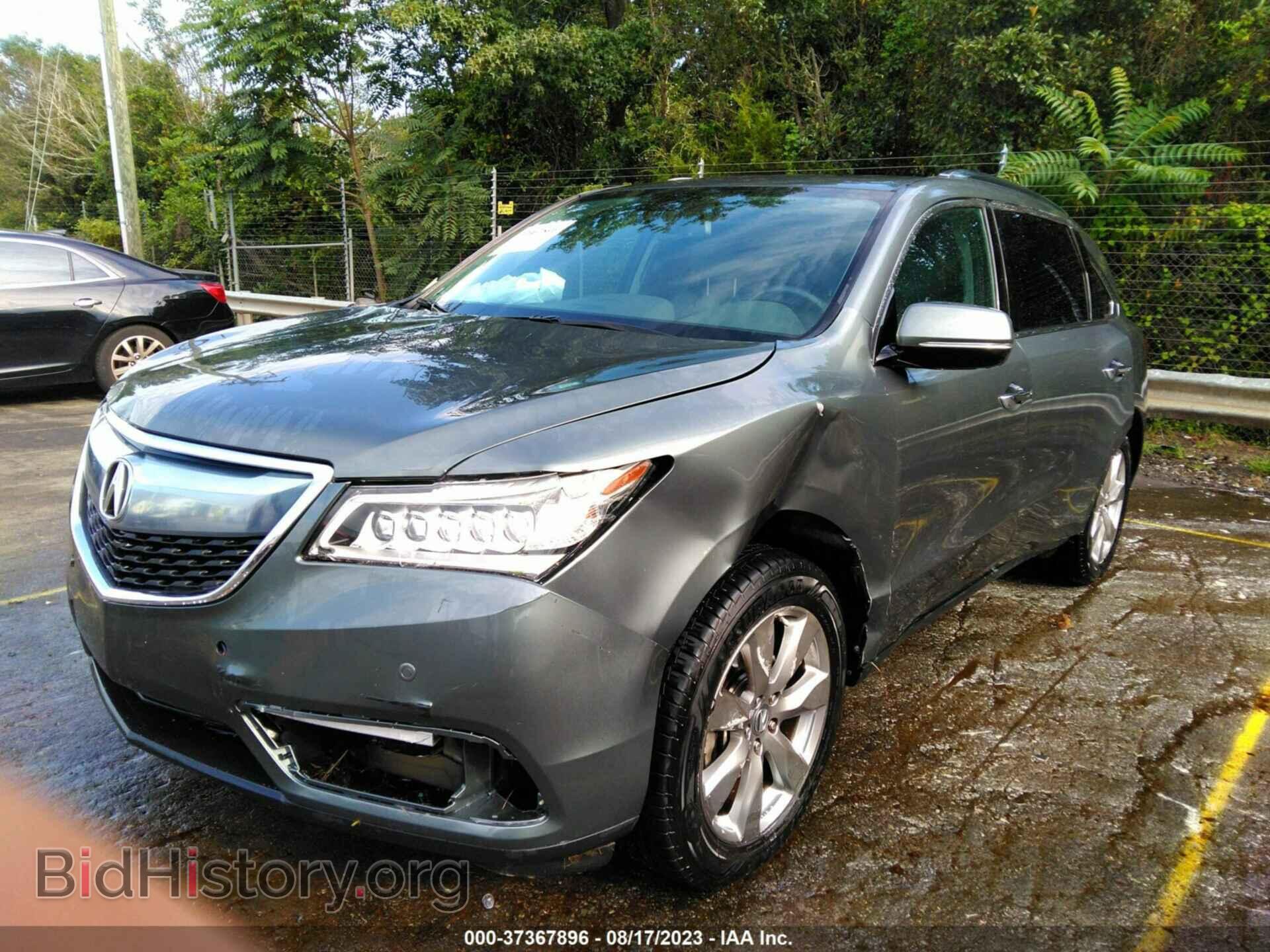 2014 ACURA MDX - VIN: 5FRYD4H8XEB024824 - Фото 2