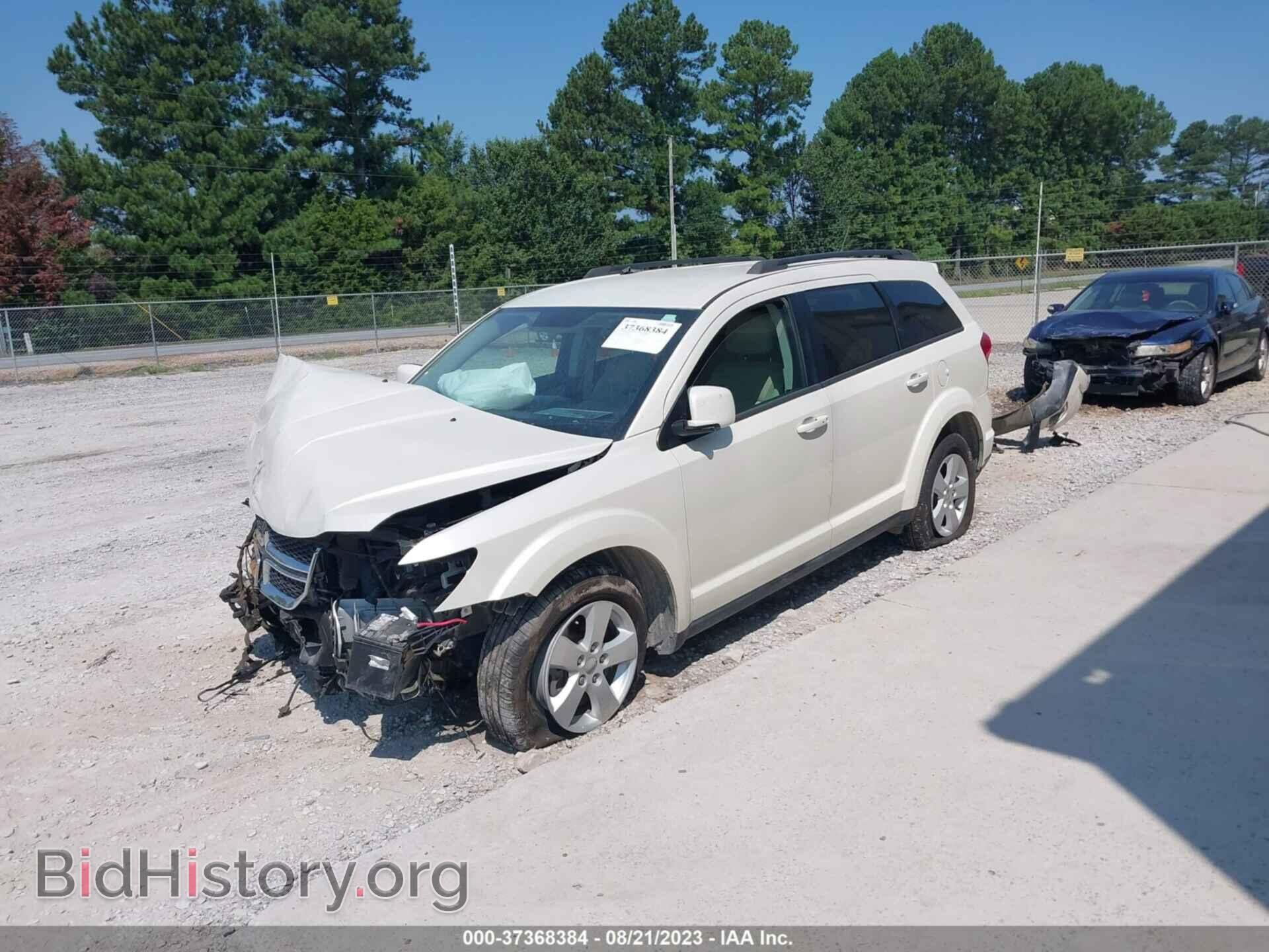2012 DODGE JOURNEY - VIN: 3C4PDCBB5CT392032 - Фото 2