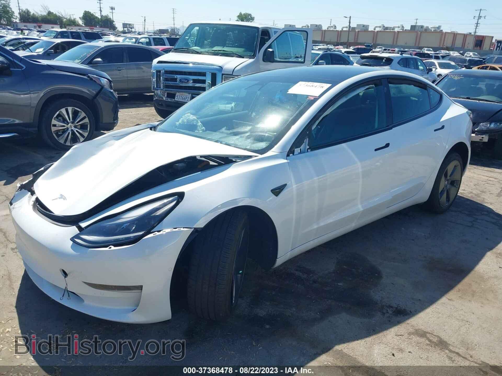 2021 TESLA MODEL 3 - VIN: 5YJ3E1EA9MF057584 - Фото 2