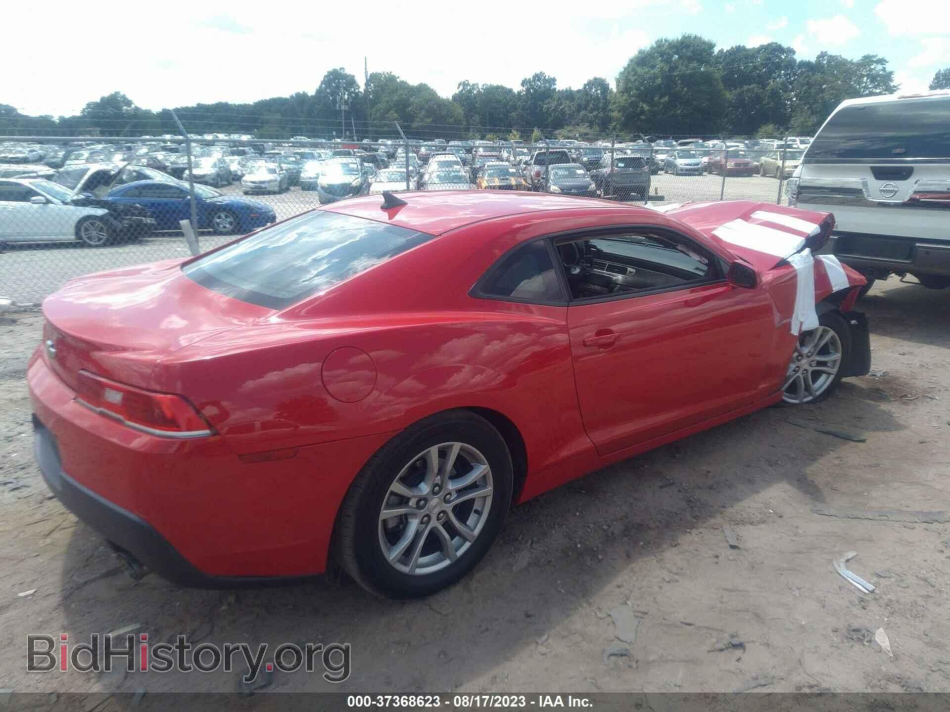 2015 CHEVROLET CAMARO - VIN: 2G1FB1E32F9109144 - Фото 4