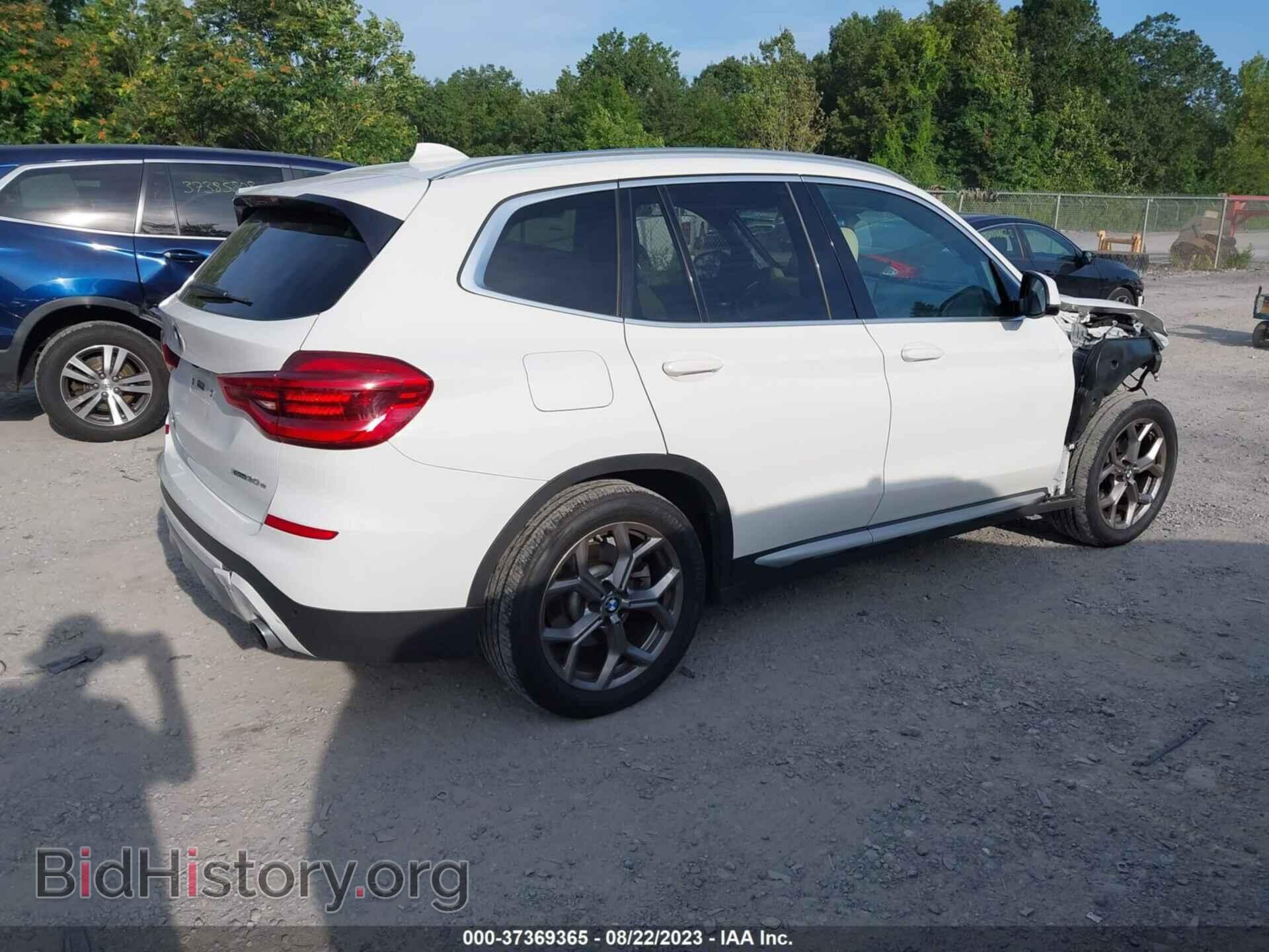 2021 BMW X3 - VIN: 5UXTS1C09M9E29858 - Фото 4