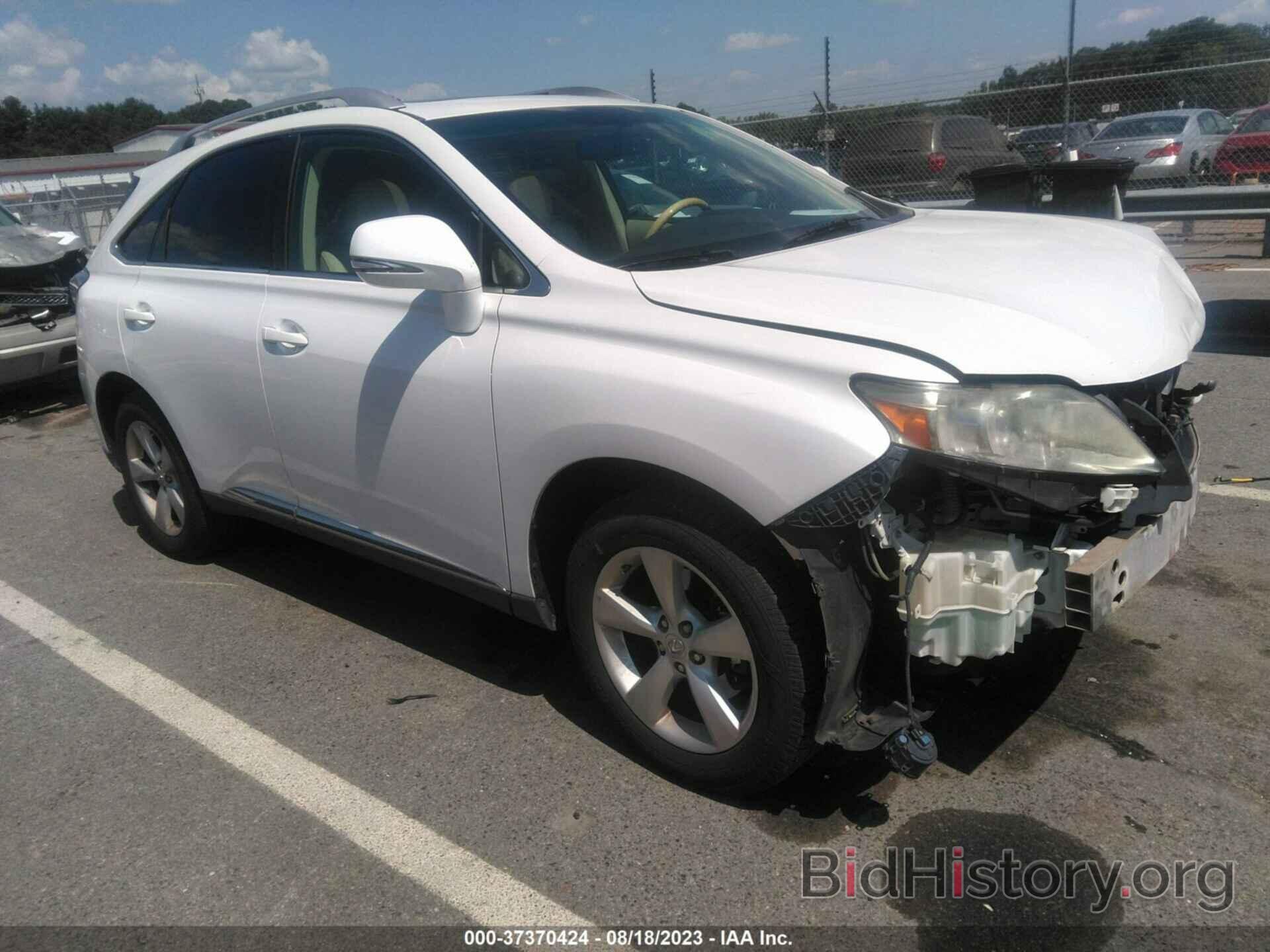 Фотография 2T2BK1BA4BC100444 - LEXUS RX 350 2011