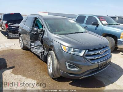 2015 Ford EDGE SEL, серый — VIN 2FMTK3J91FBB08846, IAAI