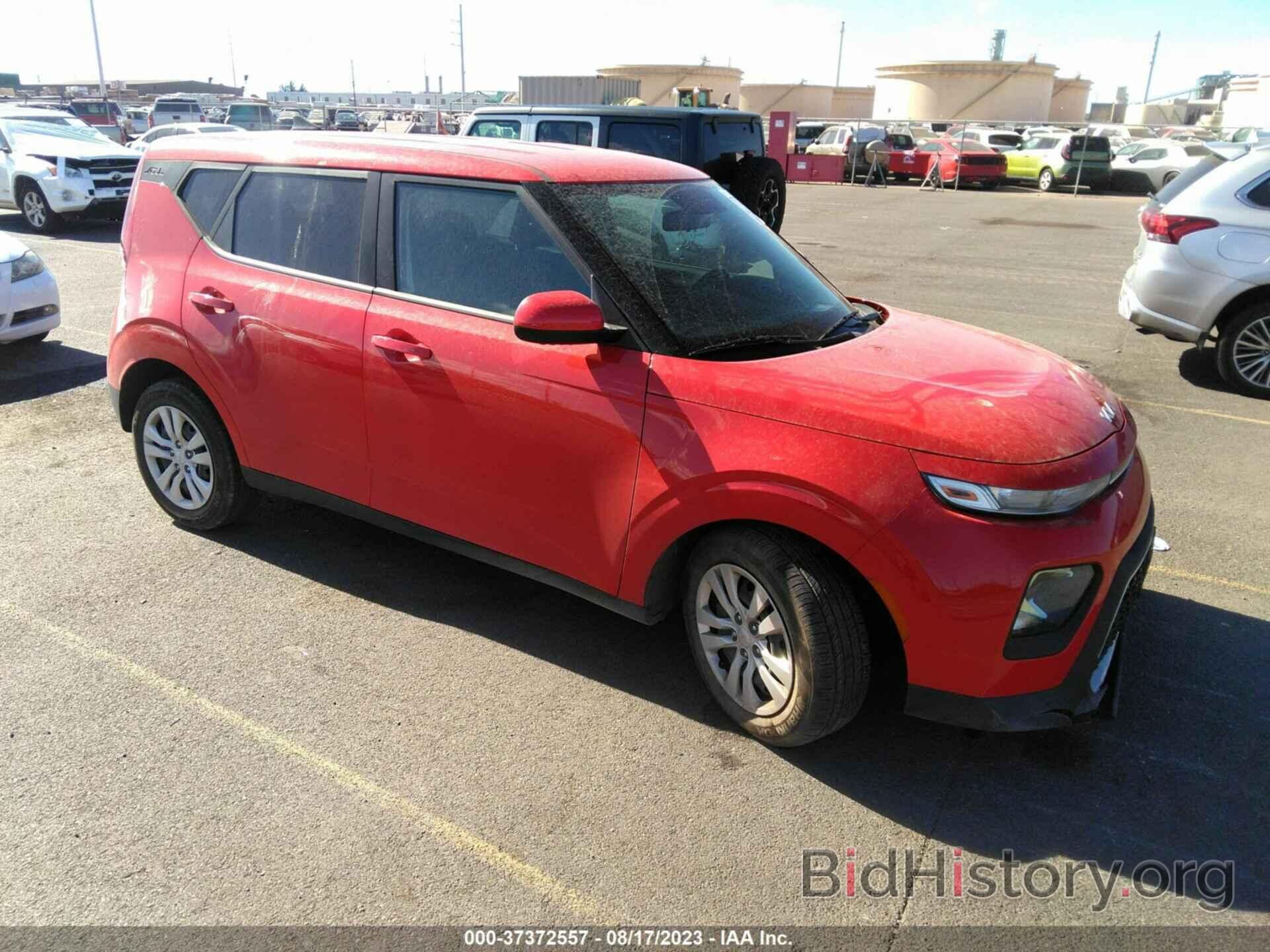 Report KNDJ23AUXN7169975 KIA SOUL 2022 Red Gasoline price and damage