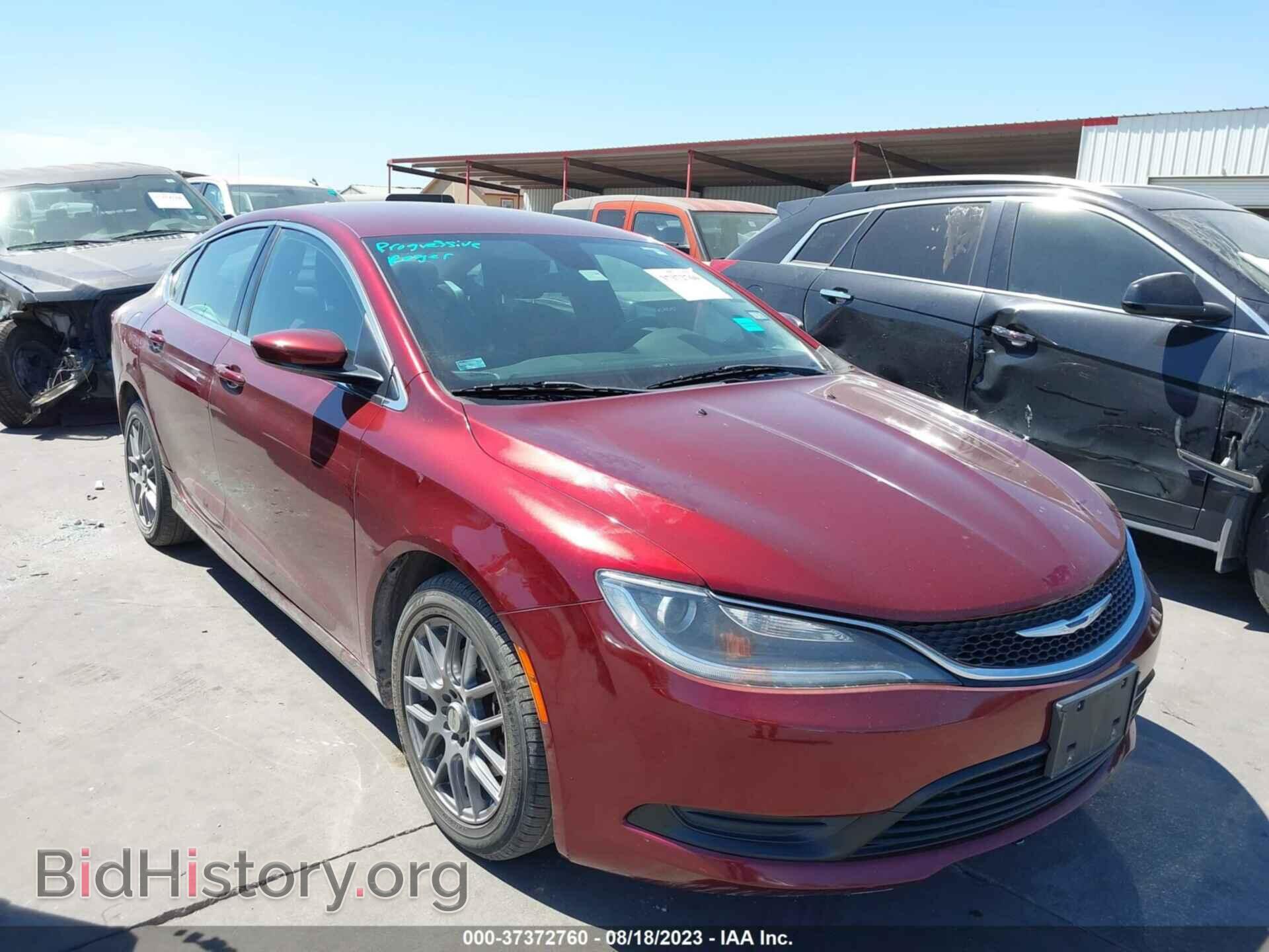 Фотография 1C3CCCFB5FN597435 - CHRYSLER 200 2015