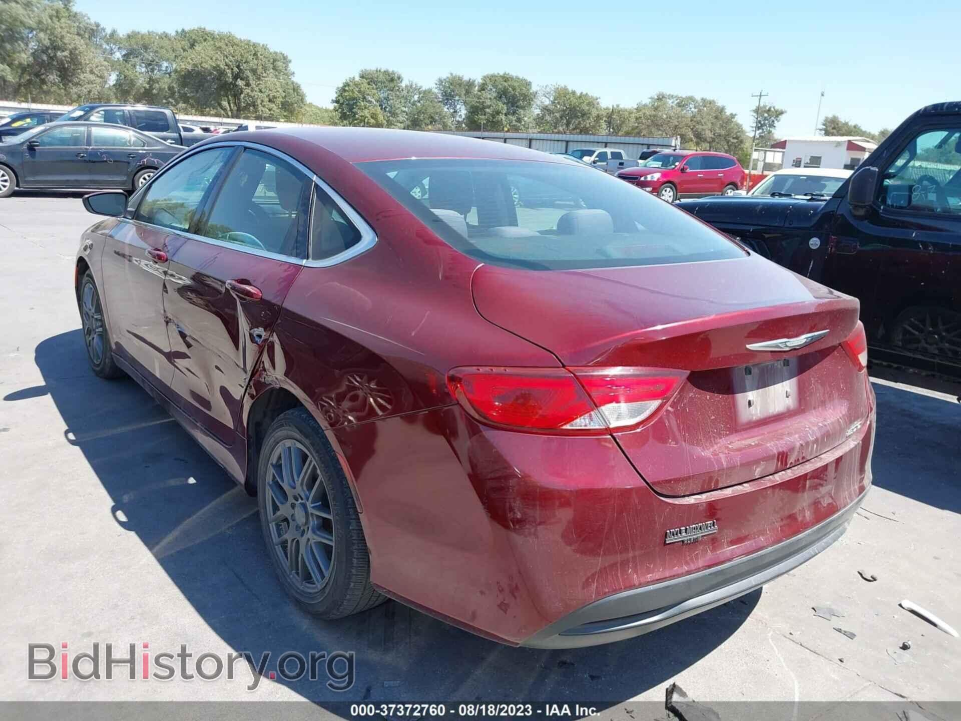 2015 CHRYSLER 200 - VIN: 1C3CCCFB5FN597435 - Фото 3