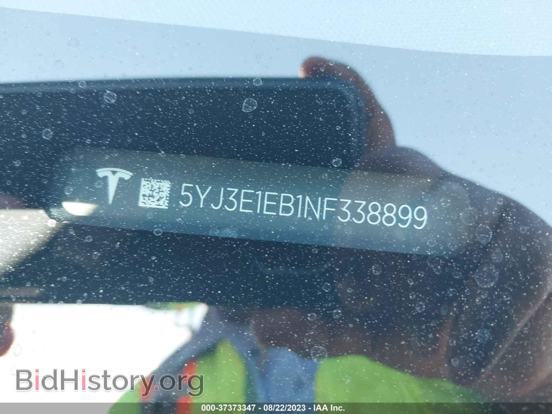 2022 TESLA MODEL 3 - VIN: 5YJ3E1EB1NF338899 - Photo 9