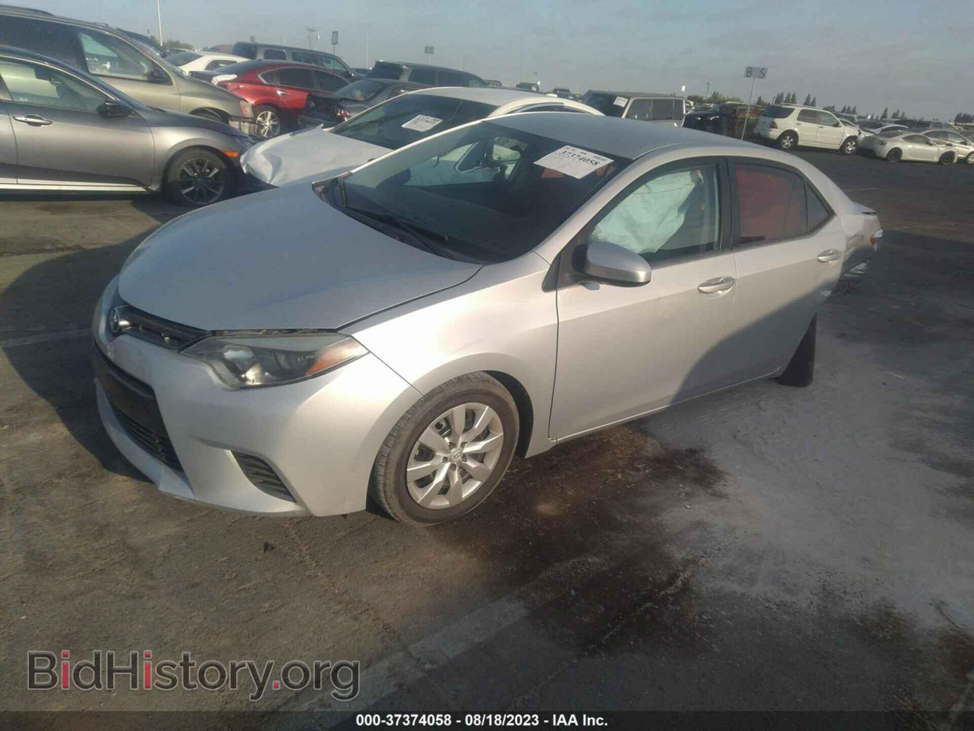 2015 TOYOTA COROLLA - VIN: 2T1BURHE2FC375906 - Фото 2