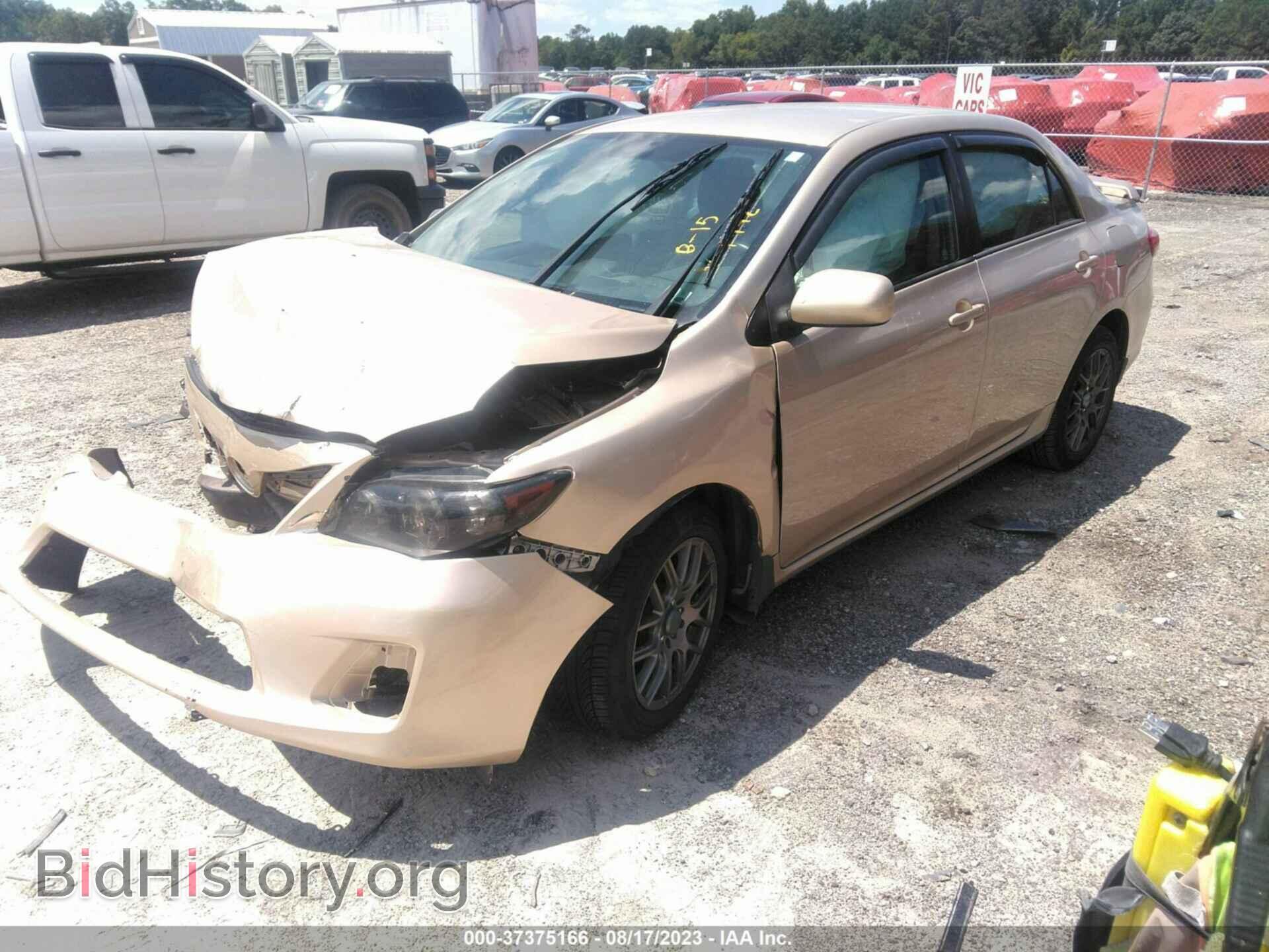 2012 TOYOTA COROLLA - VIN: 2T1BU4EEXCC831492 - Фото 2