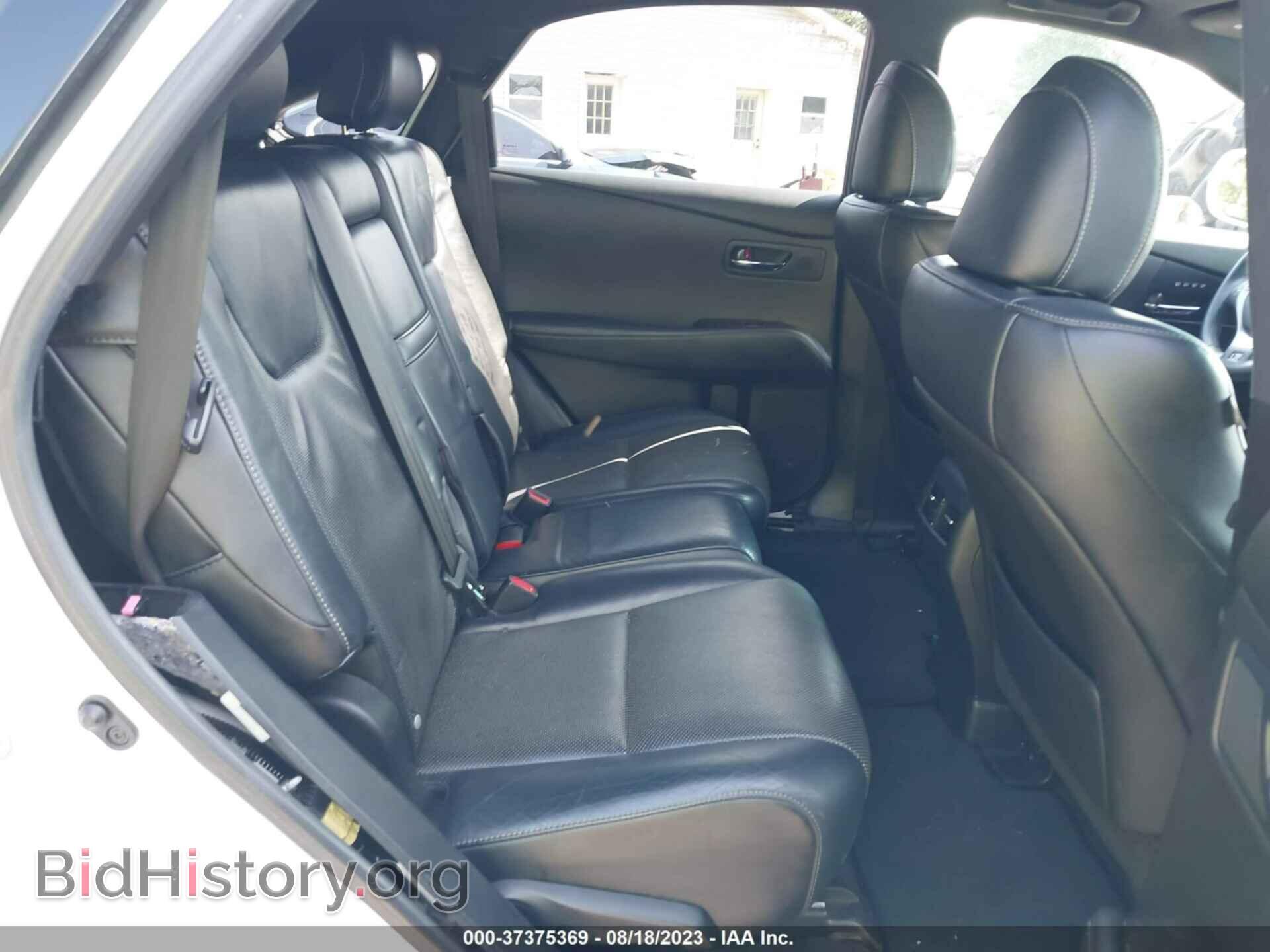 2013 LEXUS RX 350 - VIN: 2T2BK1BA4DC193730 - Фото 8