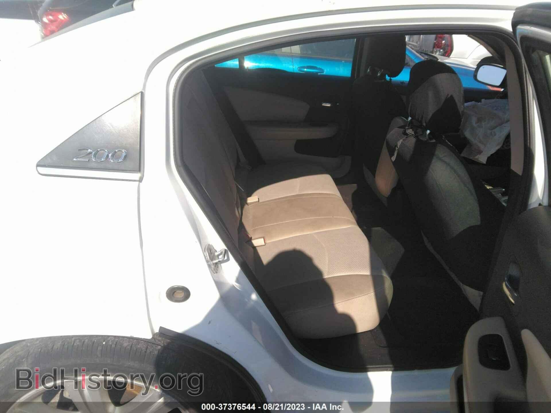 2012 CHRYSLER 200 - VIN: 1C3CCBBB4CN131426 - Фото 8