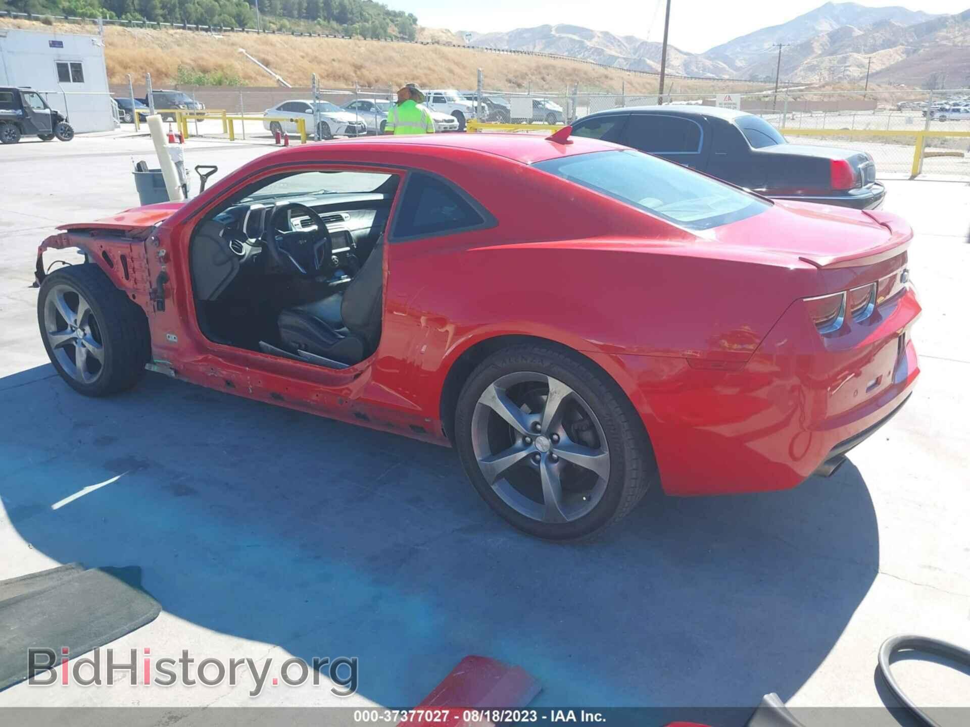 2013 CHEVROLET CAMARO - VIN: 2G1FC1E32D9208928 - Фото 3