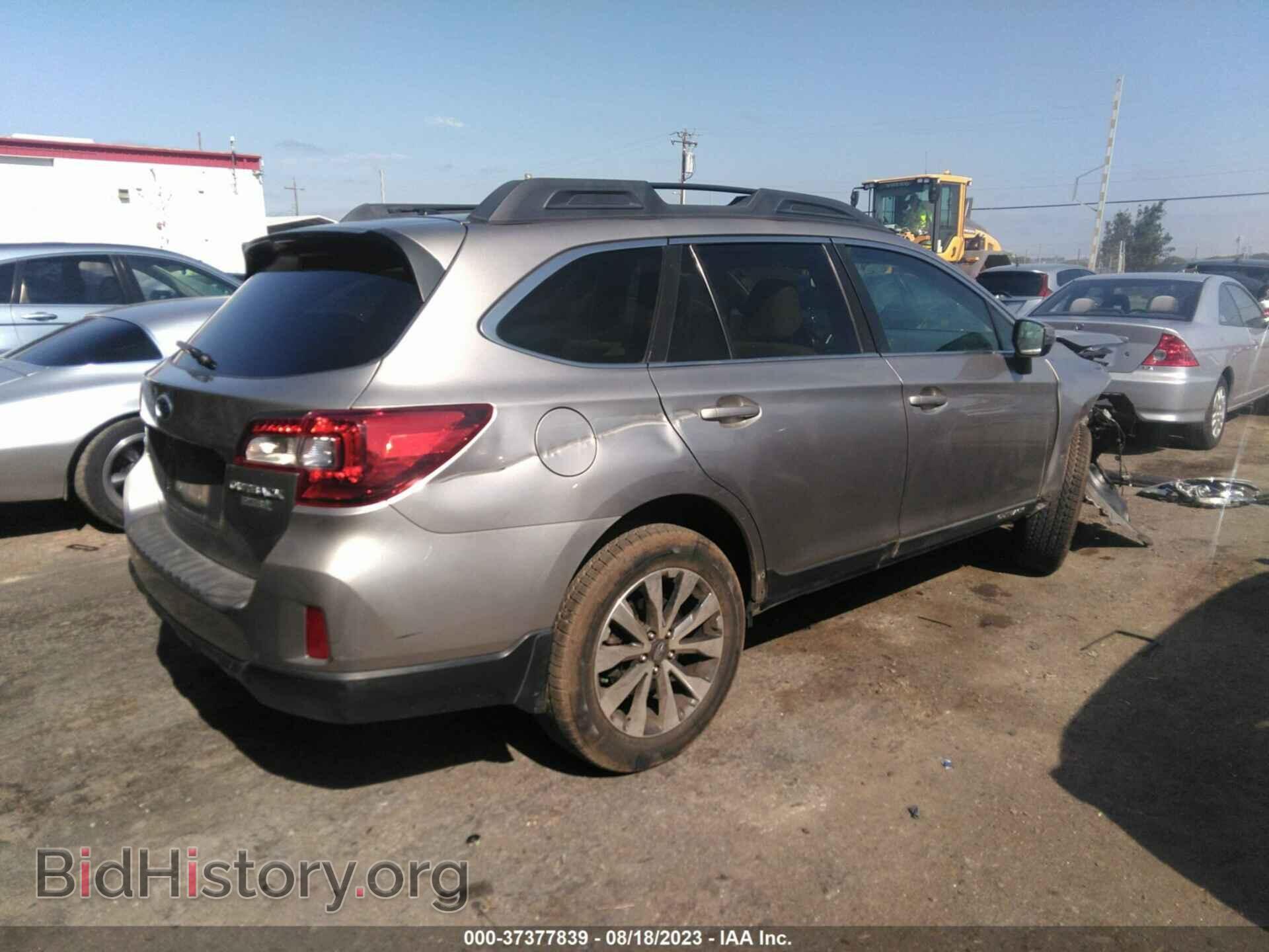 2015 SUBARU OUTBACK - VIN: 4S4BSAJC1F3259097 - Фото 4
