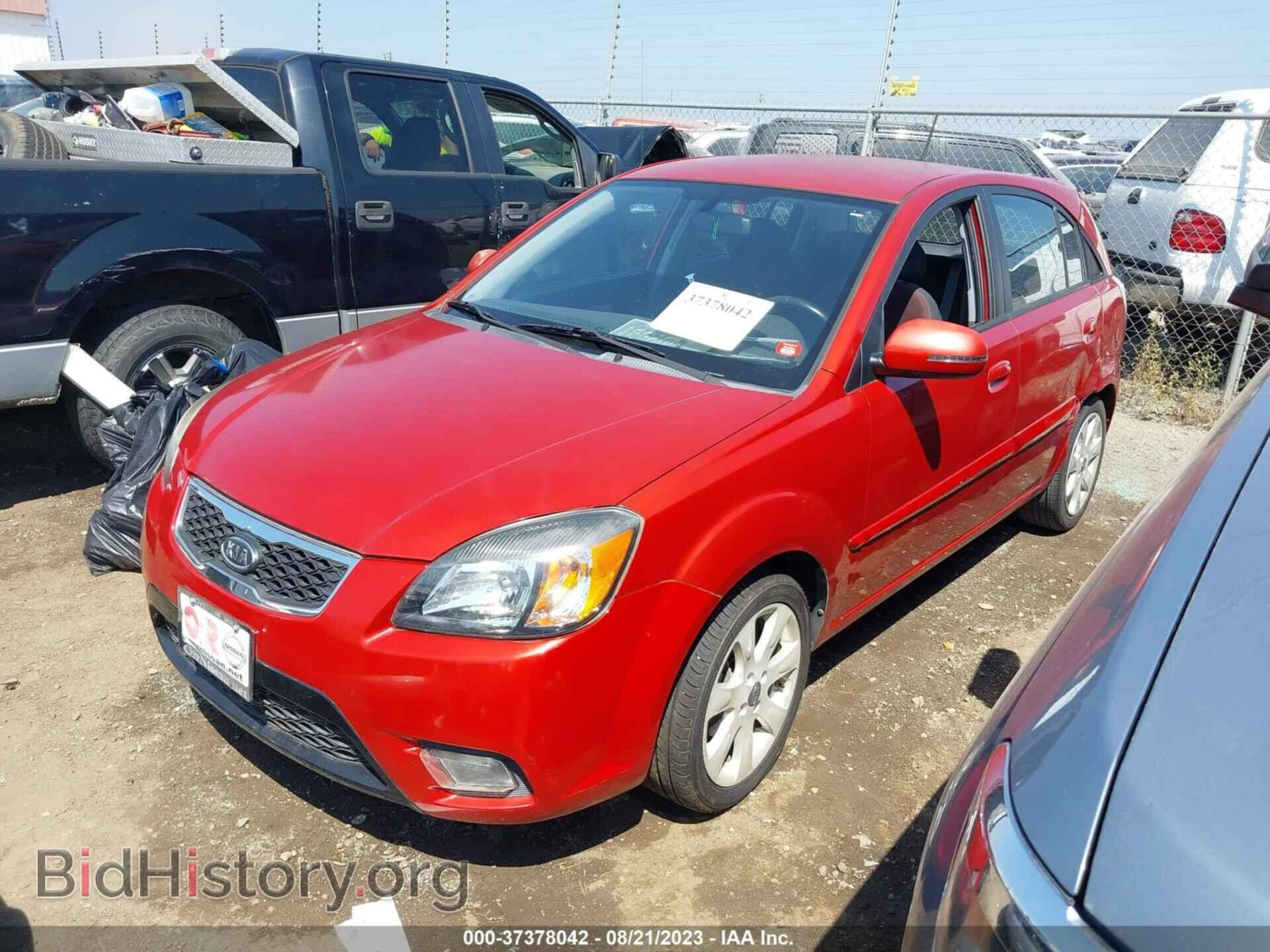 2011 KIA RIO - VIN: KNADH5A35B6814464 - Фото 2