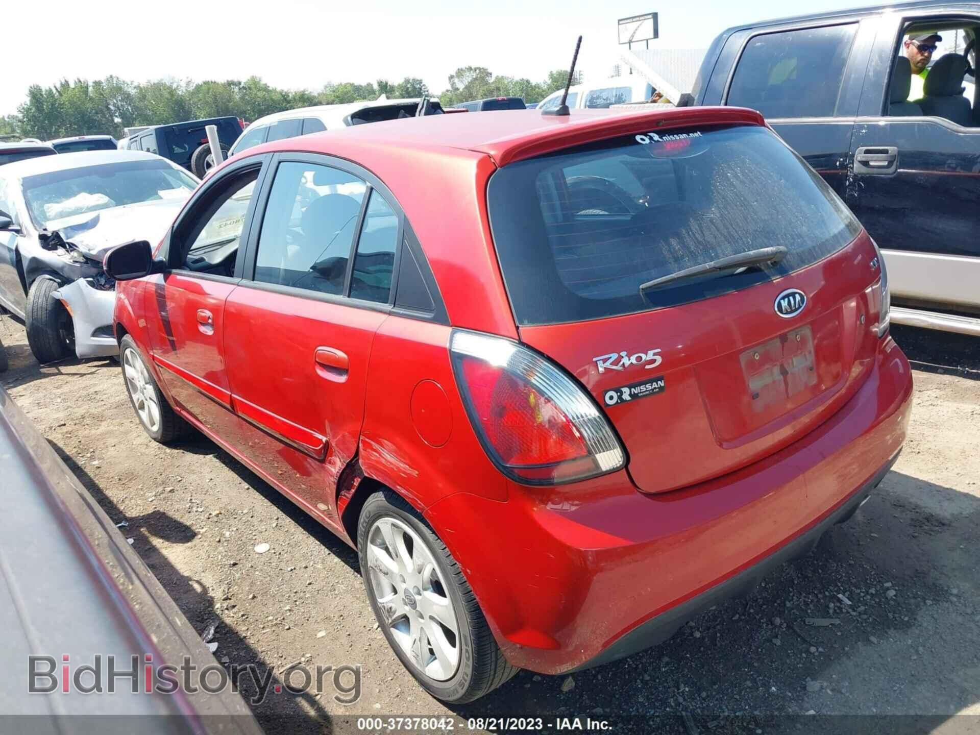 2011 KIA RIO - VIN: KNADH5A35B6814464 - Фото 3