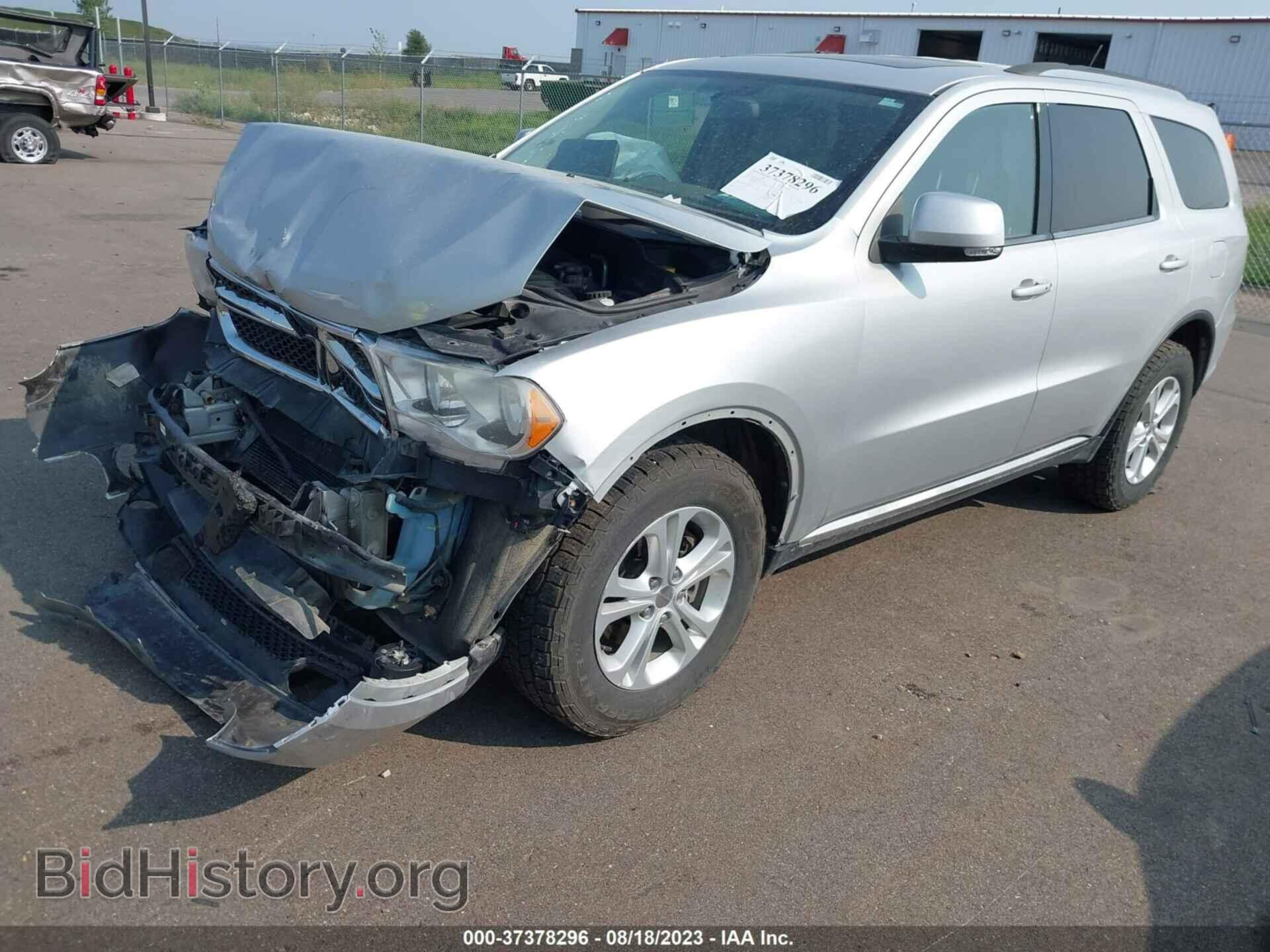 2012 DODGE DURANGO - VIN: 1C4RDJDG2CC322389 - Фото 2